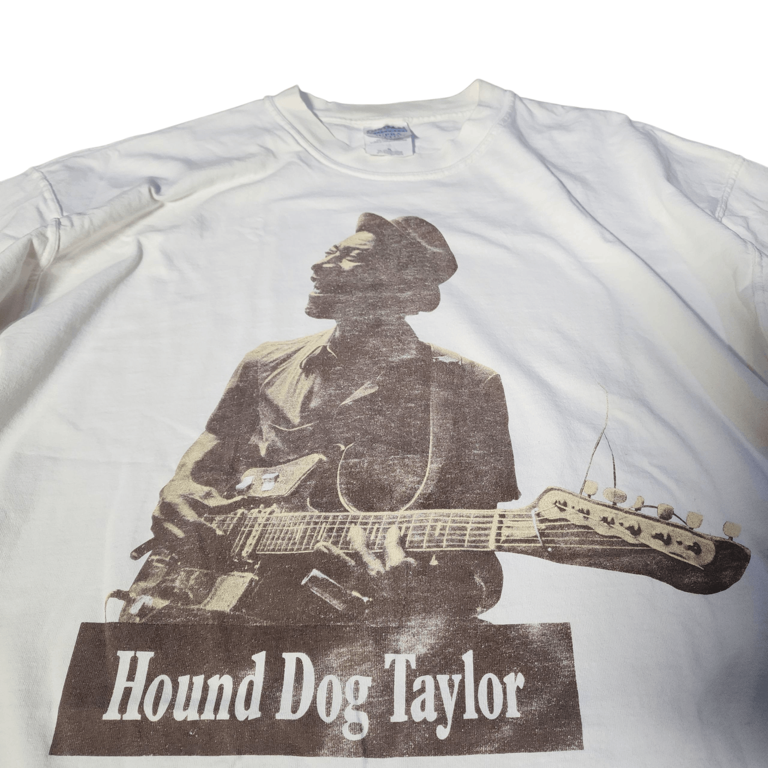 Vintage Vintage Hound Dog Taylor Blues Jazz tees gildan shirt Size US XL / EU 56 / 4 - 1 Thumbnail