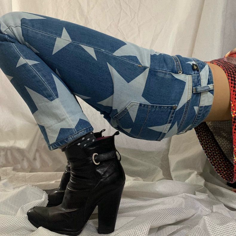 Vivienne Westwood Vivienne Westwood Low waist jeans with five-pointed pants Size 25" / US 0 / IT 36 - 1 Thumbnail