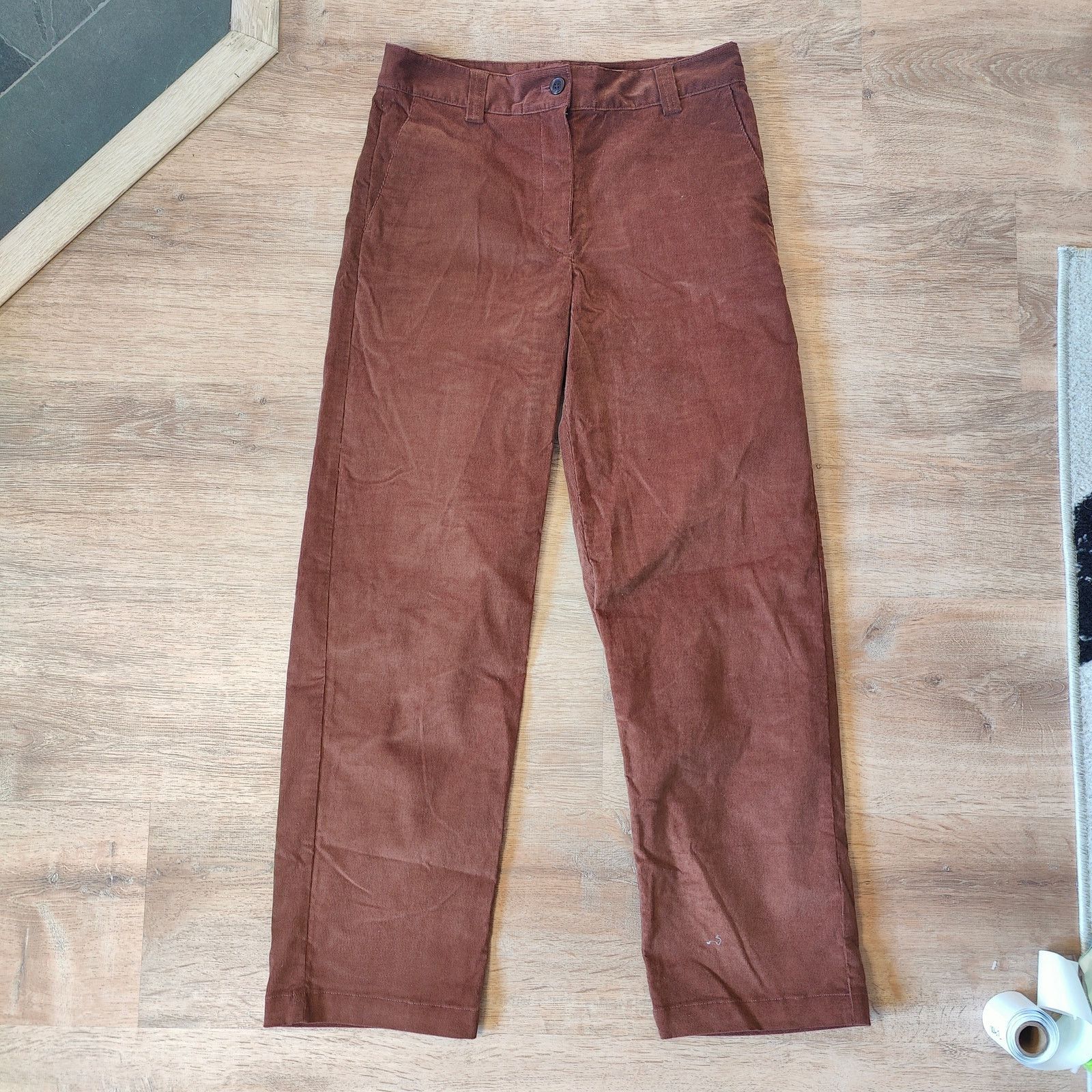 Other Aritzia Sunday Best Jaden Corduroy Pants Womens 8 Brown Size 30" / US 8 / IT 44 - 1 Thumbnail