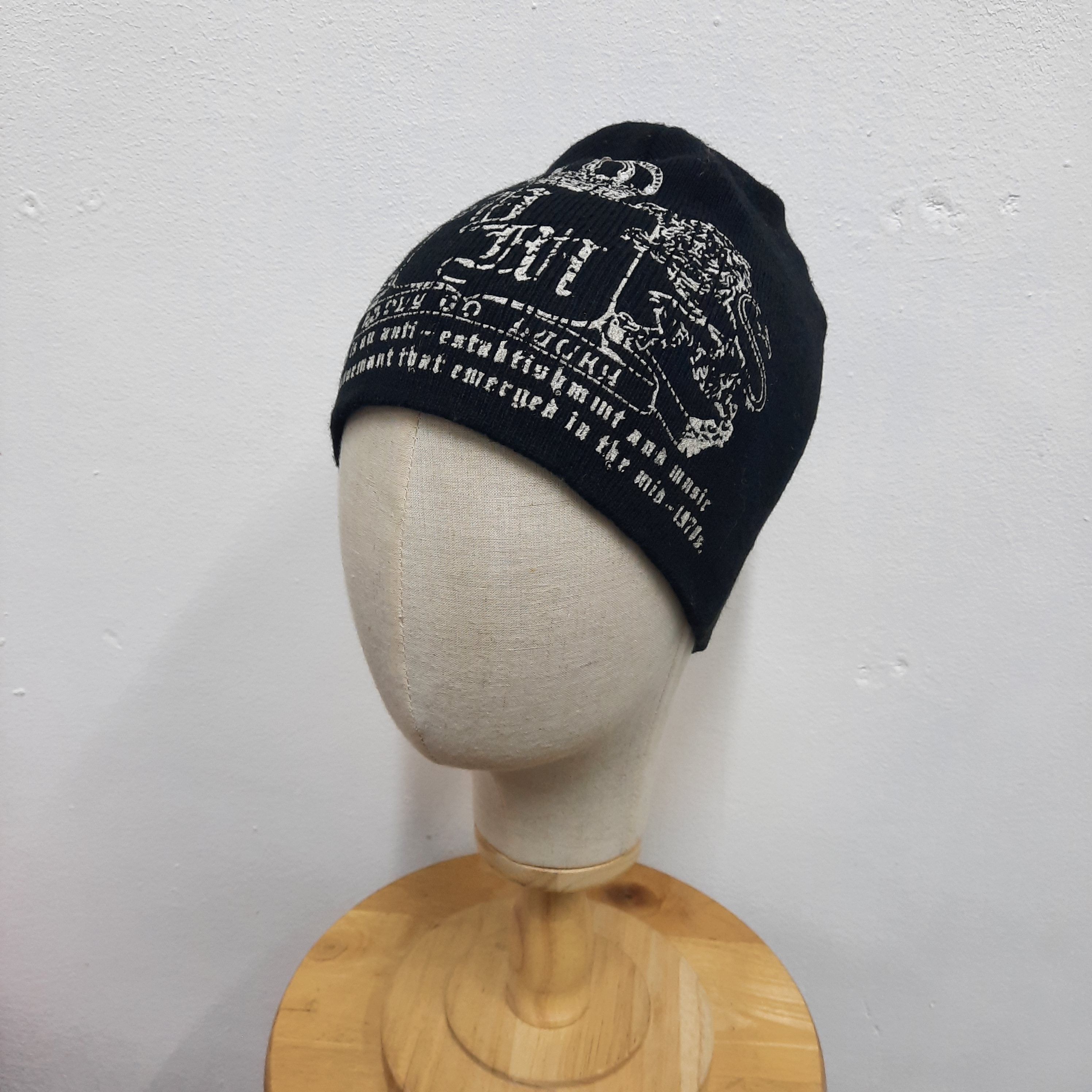 If Six Was Nine 🏰 Japanese brand harajuku style gothic pull on beanie hat Size ONE SIZE - 2 Thumbnail