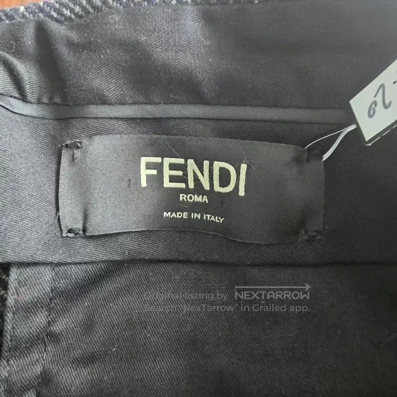 Fendi Fendi Wool trousers Size 52L - 3 Thumbnail
