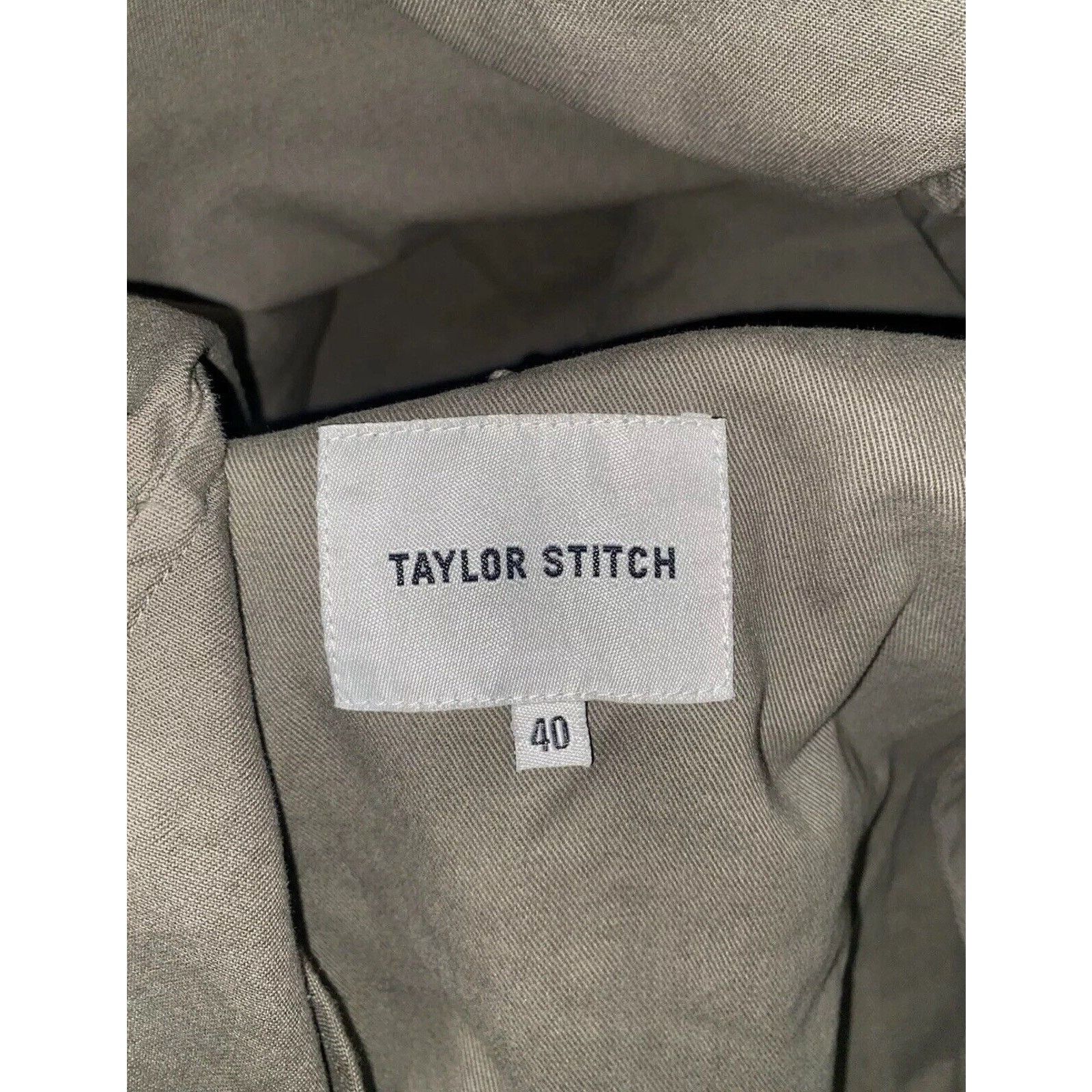 Taylor Stitch TAYLOR STITCH The Foundation Sport Coat Olive Blazer NEW 40 Size 40R - 4 Thumbnail