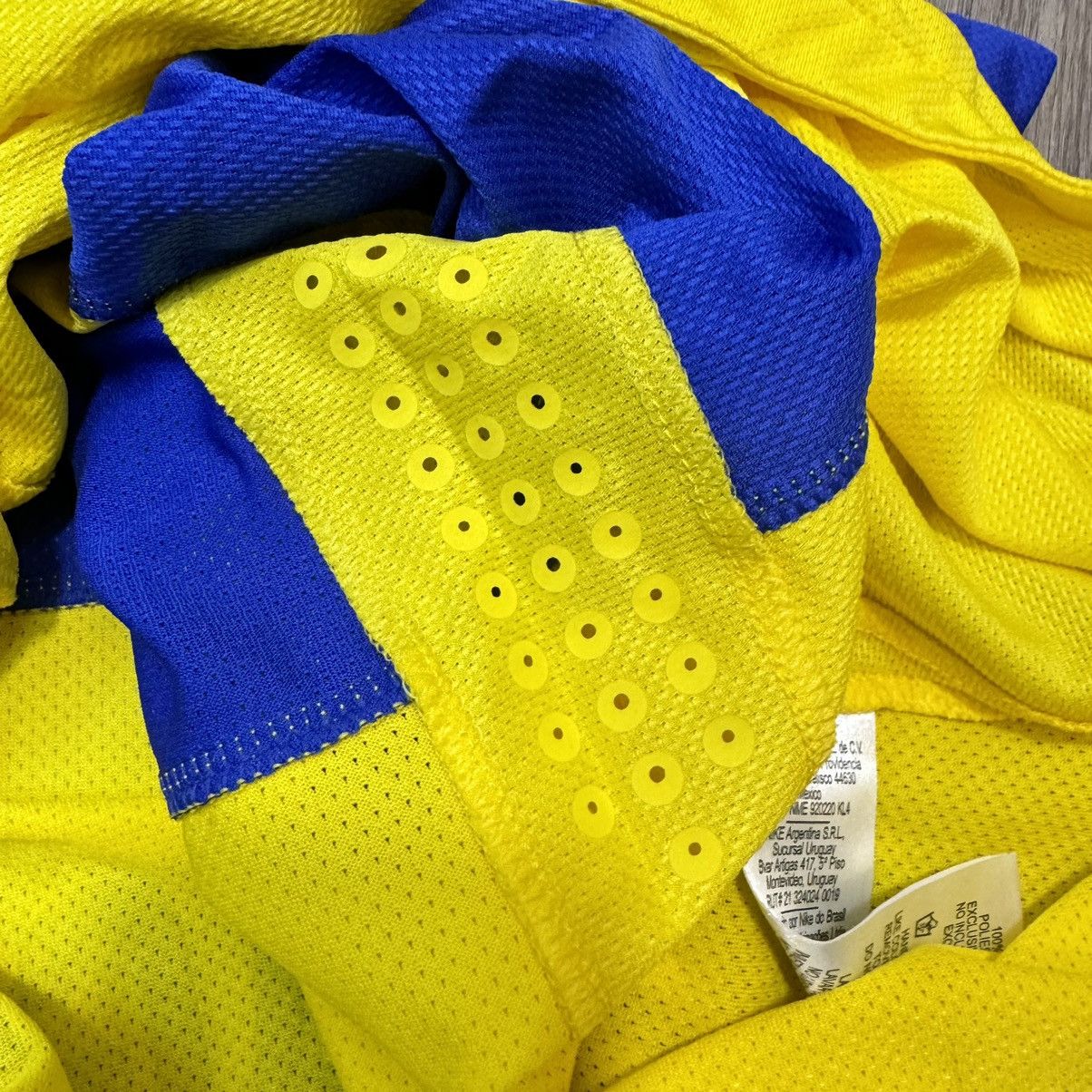 Nike Boca Juniors 11/12 player issue away shirt #5 Battaglia Size US XL / EU 56 / 4 - 10 Thumbnail