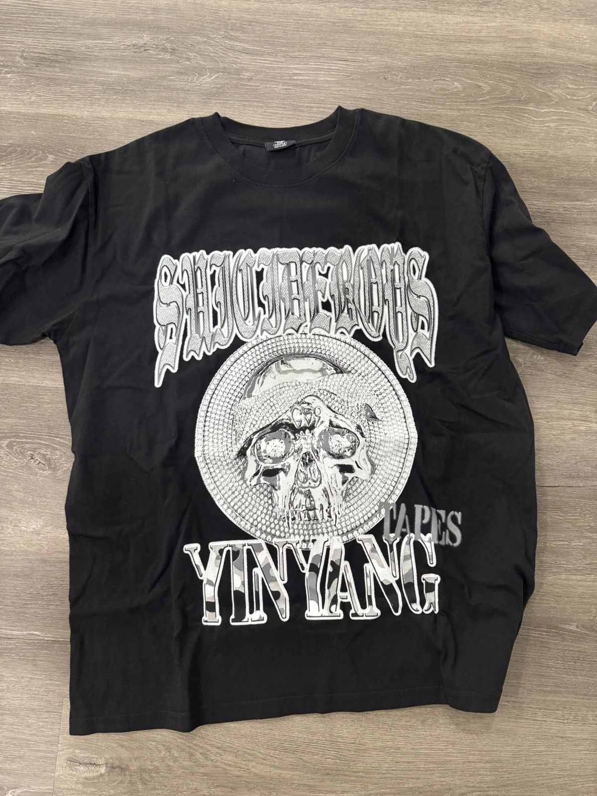 G59 Records $uicideboys Yin Yang Tapes T Shirt Size US XL / EU 56 / 4 - 1 Thumbnail