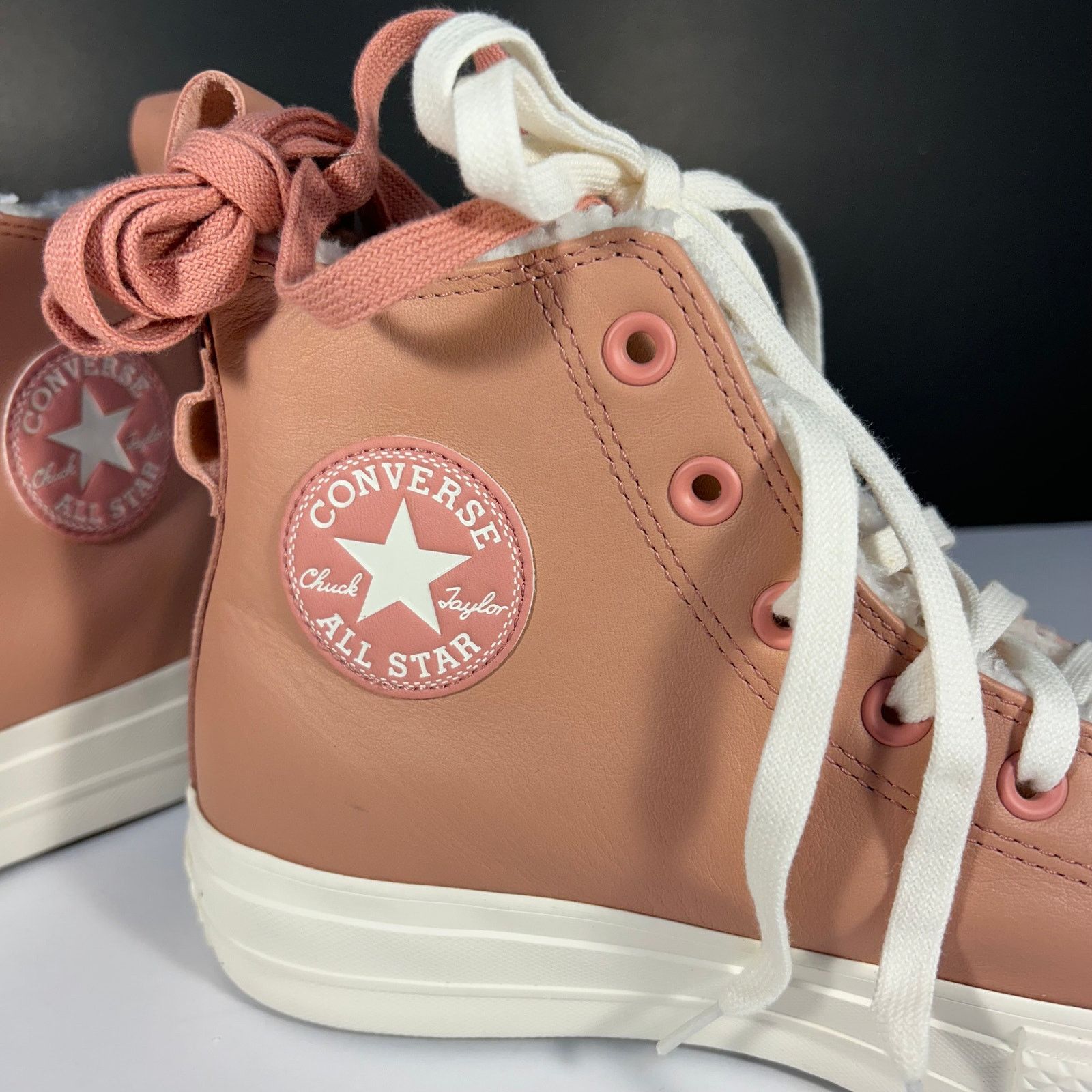 Converse Converse CTAS Lift Hi Rust Pink/Egret Women Size 9.5 A04256C Size US 9.5 / IT 39.5 - 9 Thumbnail