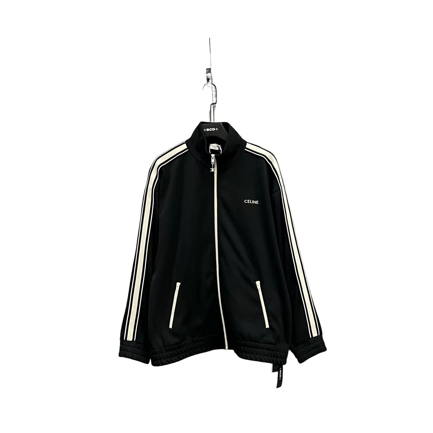 Celine Celine Logo Embroidery Track Jacket XL Size US XL / EU 56 / 4 - 1 Thumbnail