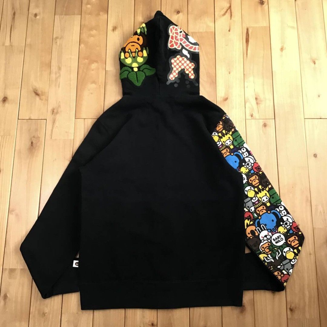 Bape BAPE MILO Animal Safari JURASSIC REX FULL ZIP HOODIE NIGO Size US M / EU 48-50 / 2 - 2 Thumbnail