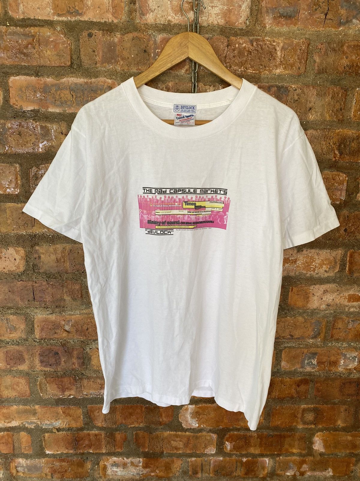 Band Tees × Devilock × Japanese Brand 1997 Devilock x Cyberpunk Band Size US M / EU 48-50 / 2 - 2 Thumbnail