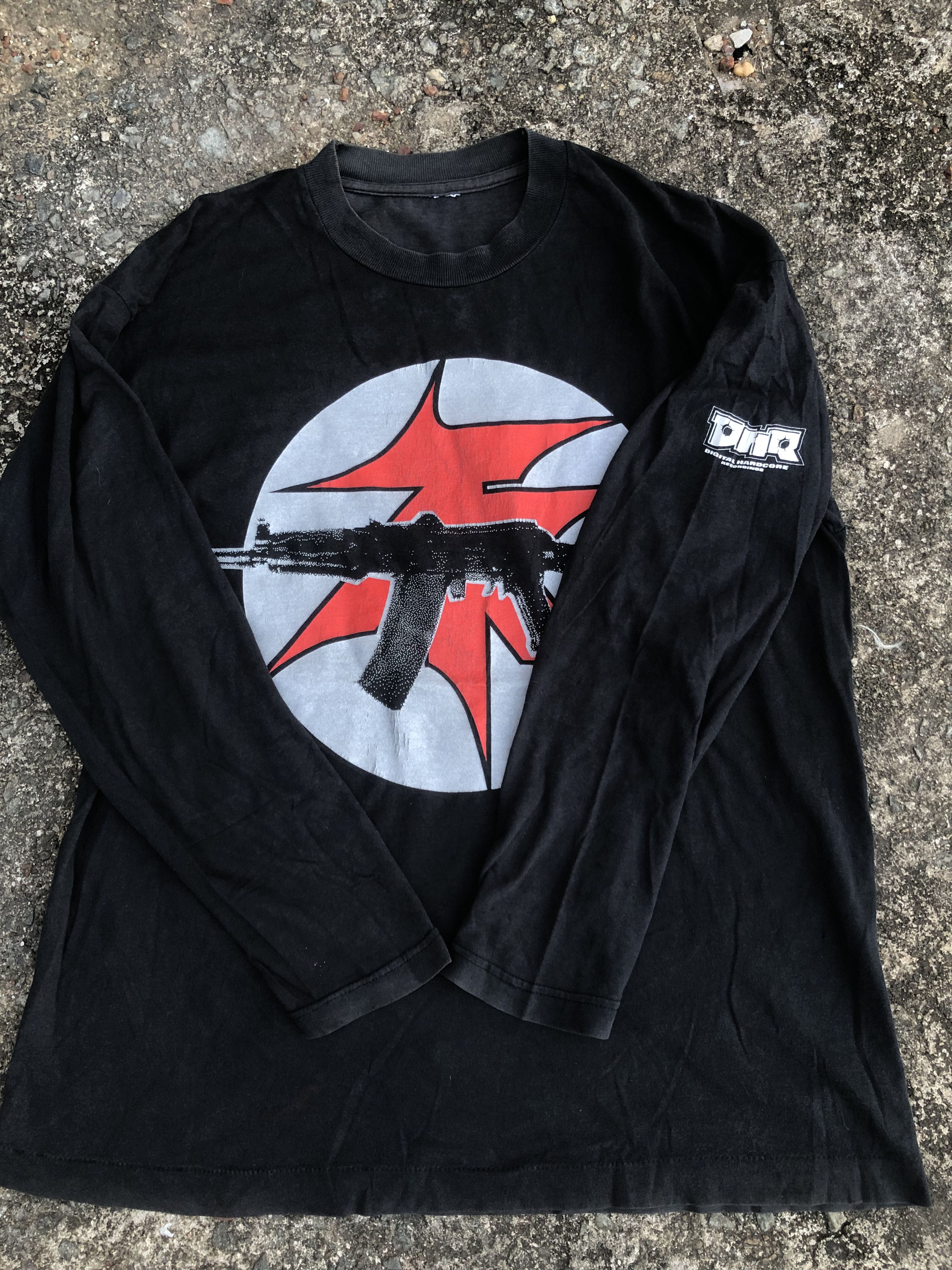 Band Tees 🔥Vintage 90s ATR ATARI TEENAGE RIOT Longsleeve Band T-Shirt Size US L / EU 52-54 / 3 - 8 Thumbnail