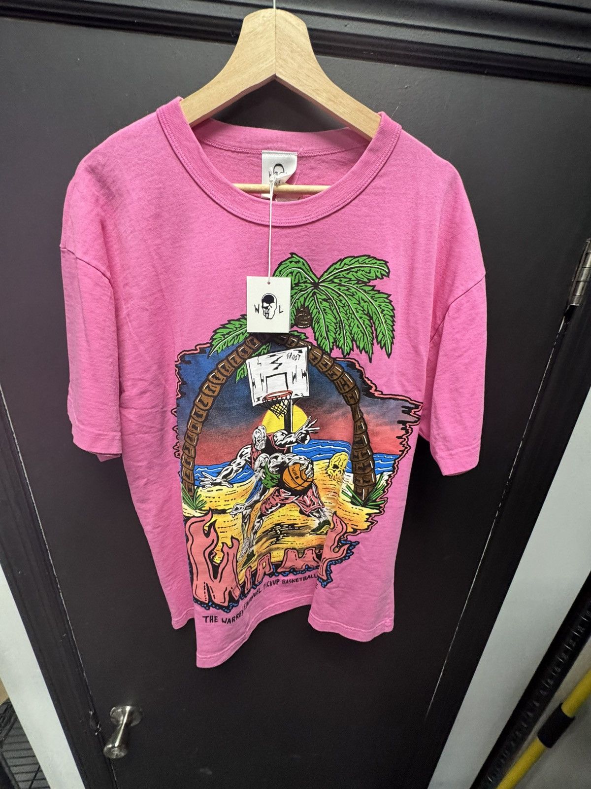 Warren Lotas Eric Emanuel Miami Pickup T-Shirt Pink