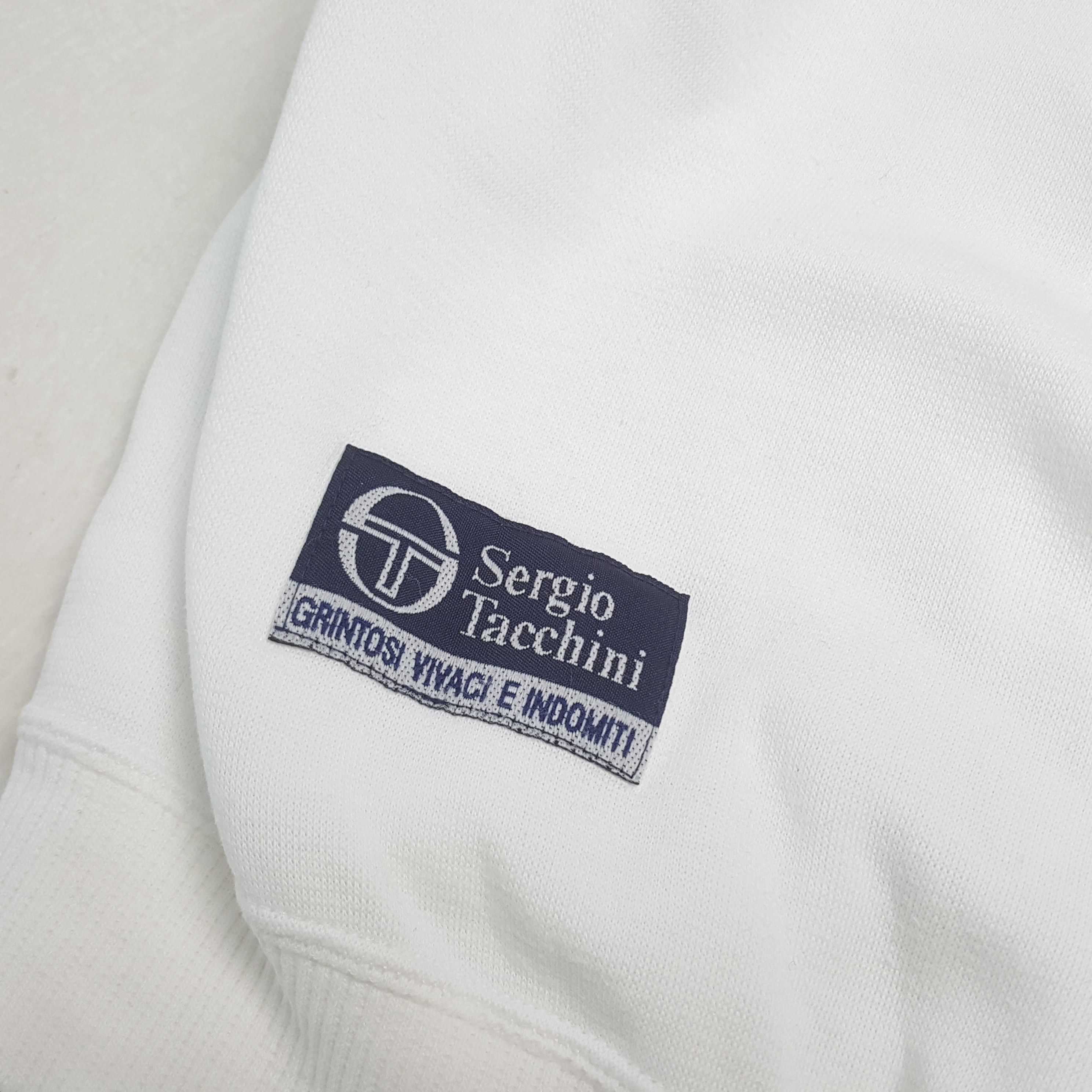 Sergio Tacchini × Vintage Vintage Sergio Tacchini Sweatshirt Size US XL / EU 56 / 4 - 6 Thumbnail