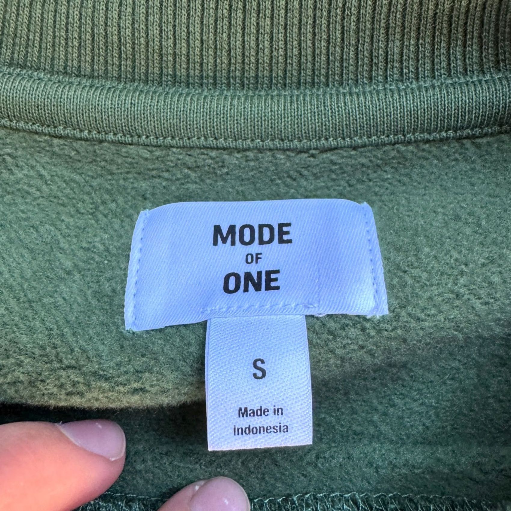 Walls Mode of One Sweatshirt Crewneck Fleece Wall Green Black Forest S Mens Size US S / EU 44-46 / 1 - 3 Thumbnail