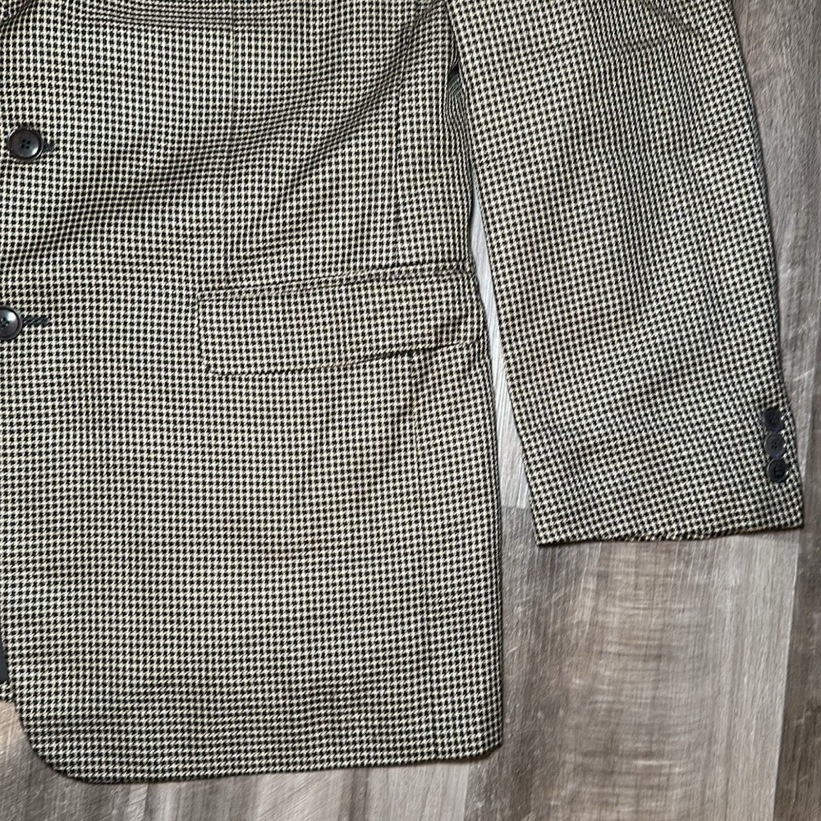 Pal Zileri Pal Zileri E. Thomas Silk and Wool Jacket - 44L Size 44L - 5 Thumbnail