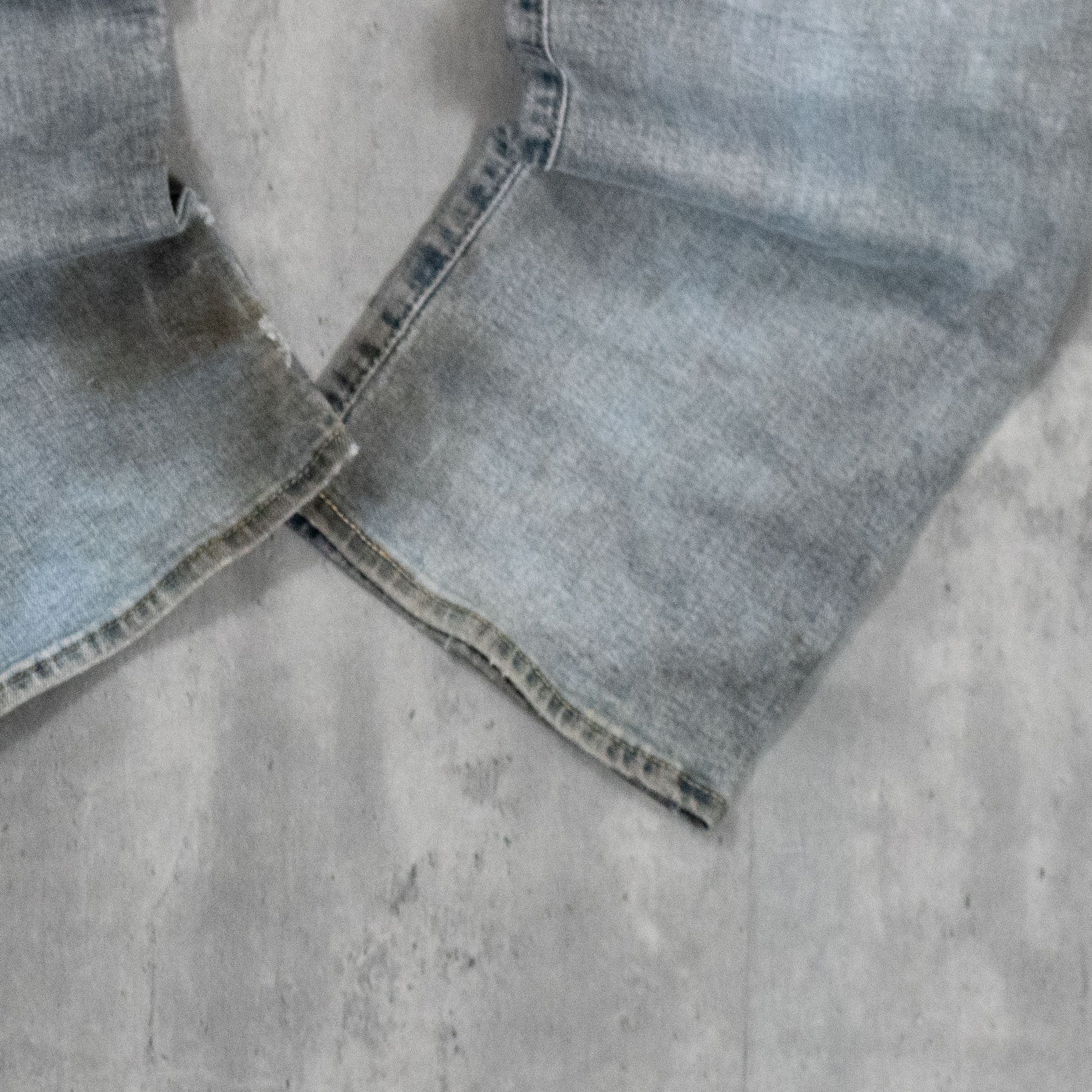 Levi's Vintage Clothing Y2K 2000's Levis 501 Overdyed Relax Straight Denim Pant's Size US 34 / EU 50 - 11 Thumbnail