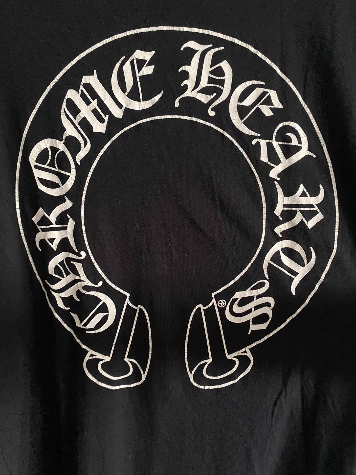 Chrome Hearts Chrome Hearts Horseshoe Logo Print Short Sleeve T-shirt Size US L / EU 52-54 / 3 - 4 Thumbnail