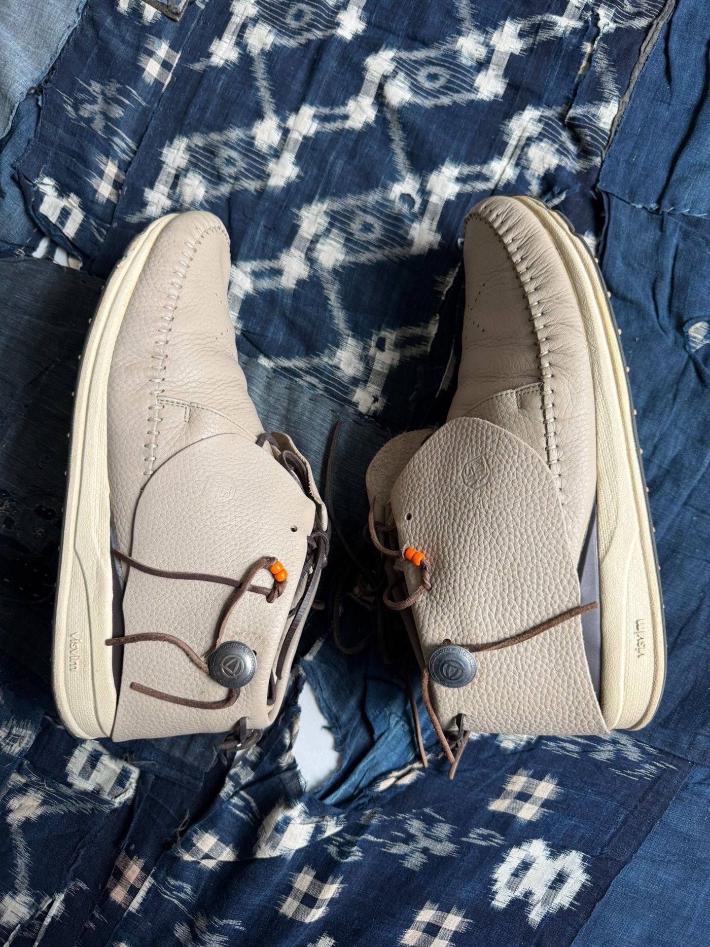 Visvim VISVIM FBT Silver Buckle Leather Sneakers Size US 11 / EU 44 - 4 Thumbnail