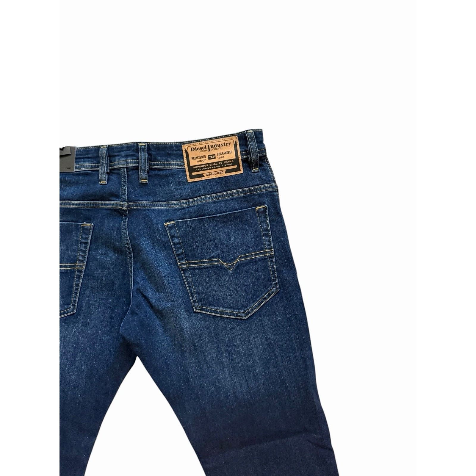 Diesel Diesel Mens Safado Straight Jeans RB065 Blue $195 Size 34/32 Size US 34 / EU 50 - 4 Thumbnail