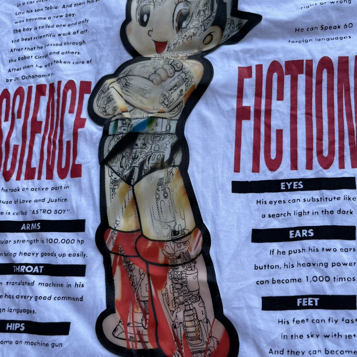 Anime MIGHTY ATOM ASTRO BOY SINGLE STITCH VINTAGE 90s ANIME Size US M / EU 48-50 / 2 - 3 Thumbnail