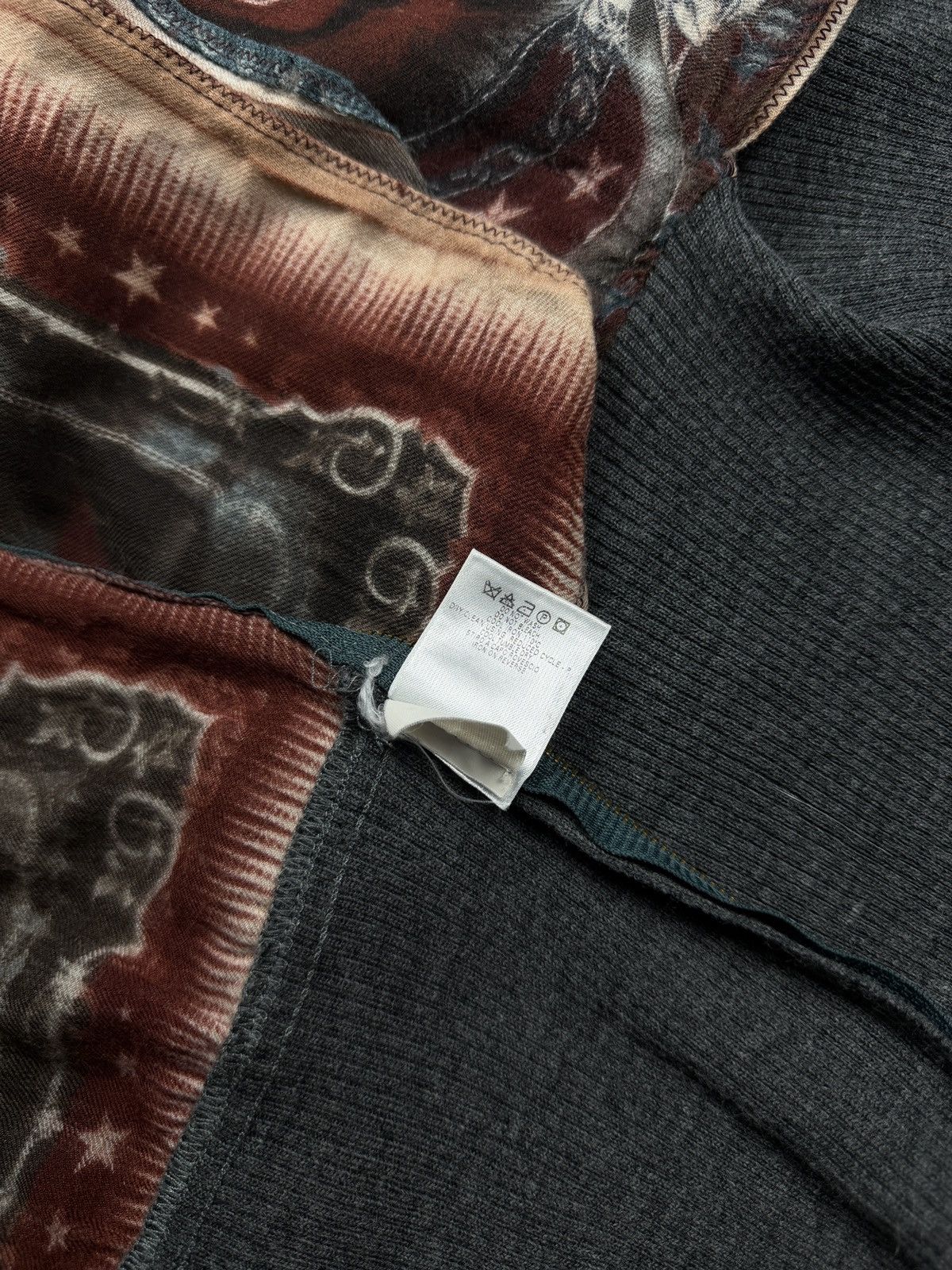 Jean Paul Gaultier Jean Paul Gaultier 1998 Native X-Ray Print Poncho Jacket Size S / US 4 / IT 40 - 19 Thumbnail