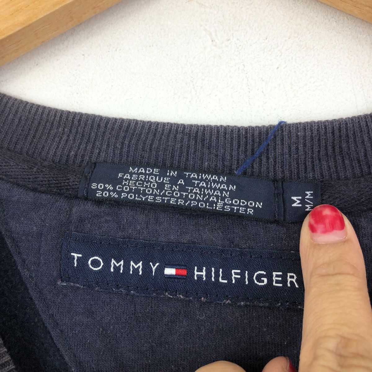 Tommy Hilfiger TOMMY HILFIGER Logo Sweatshirt Classic Crewneck Pullover Size US M / EU 48-50 / 2 - 3 Thumbnail