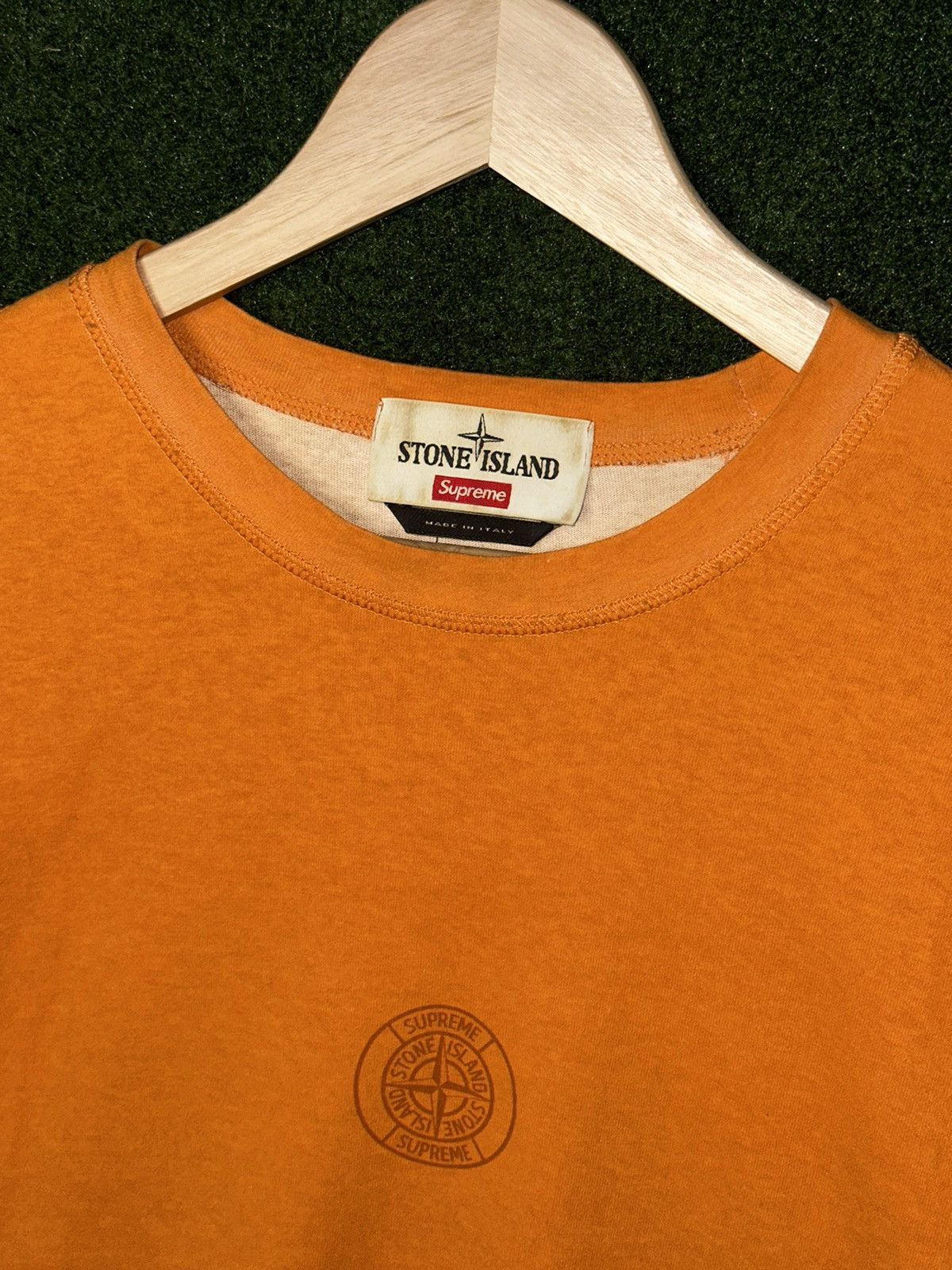 Stone Island × Supreme Supreme x Stone Island tee FW17 Size US M / EU 48-50 / 2 - 2 Thumbnail