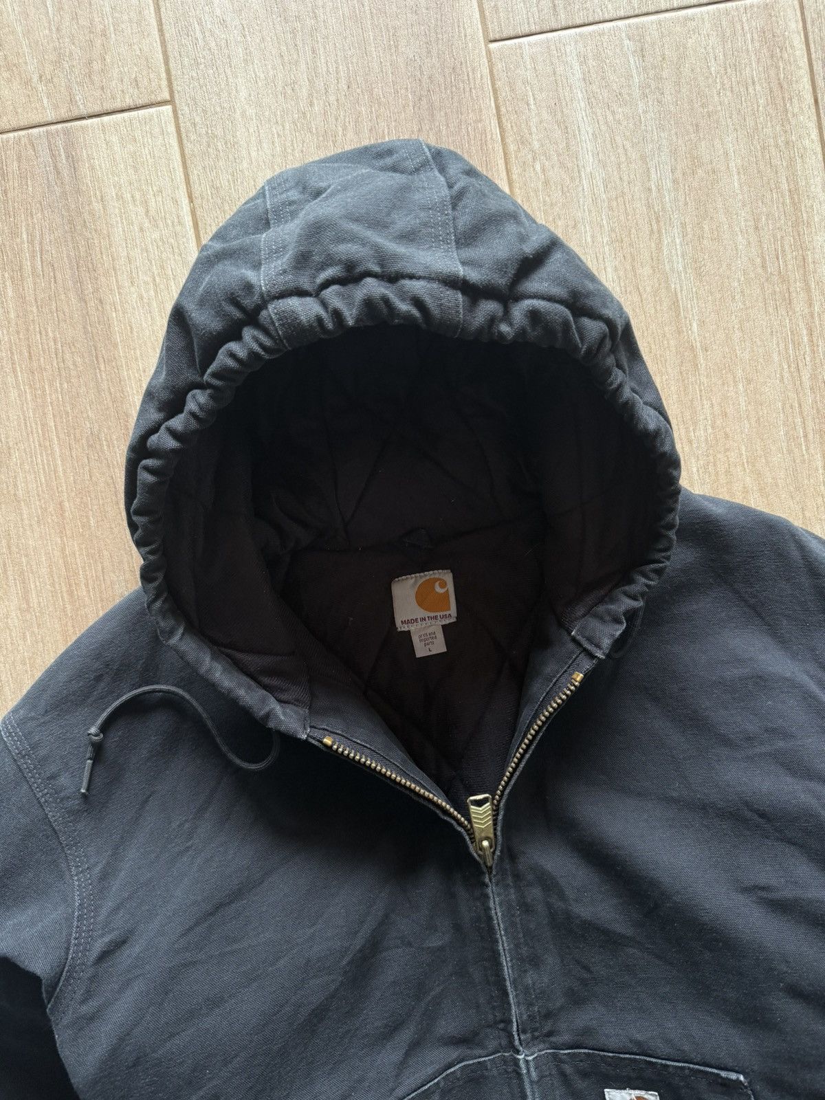 Carhartt J140 BLK Carhartt Jacket Size US L / EU 52-54 / 3 - 3 Thumbnail