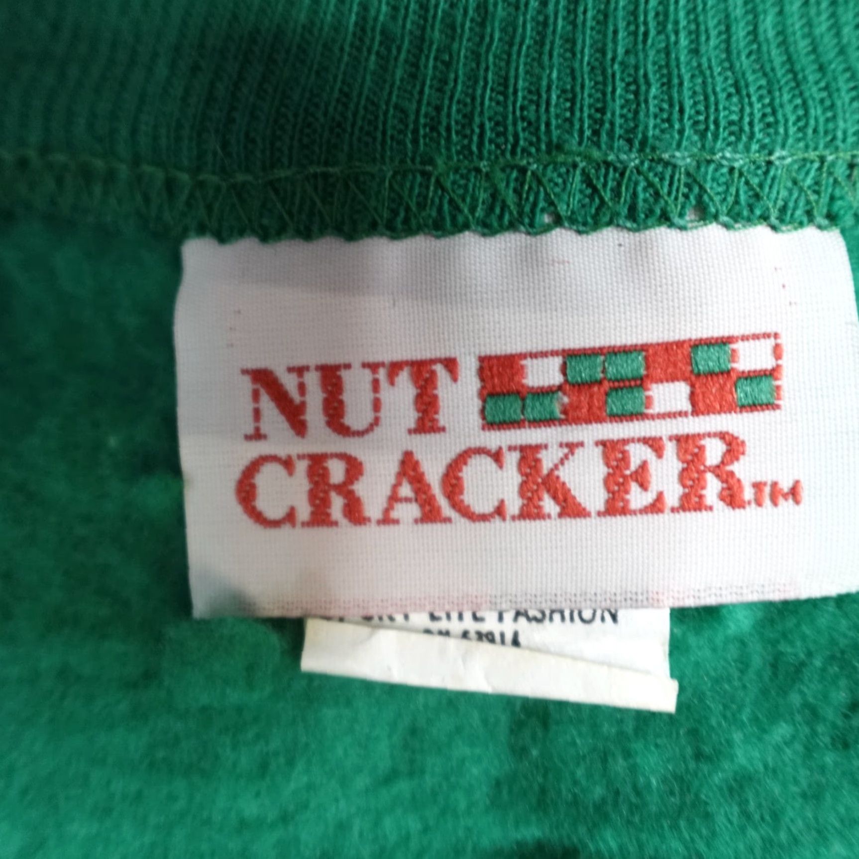 Vintage VINTAGE American Vintage Sweatshirt Green Cat Christmas L Men Large Size L Crew Neck Long Sleeve Pullover USA Made Satin Size US L / EU 52-54 / 3 - 4 Thumbnail