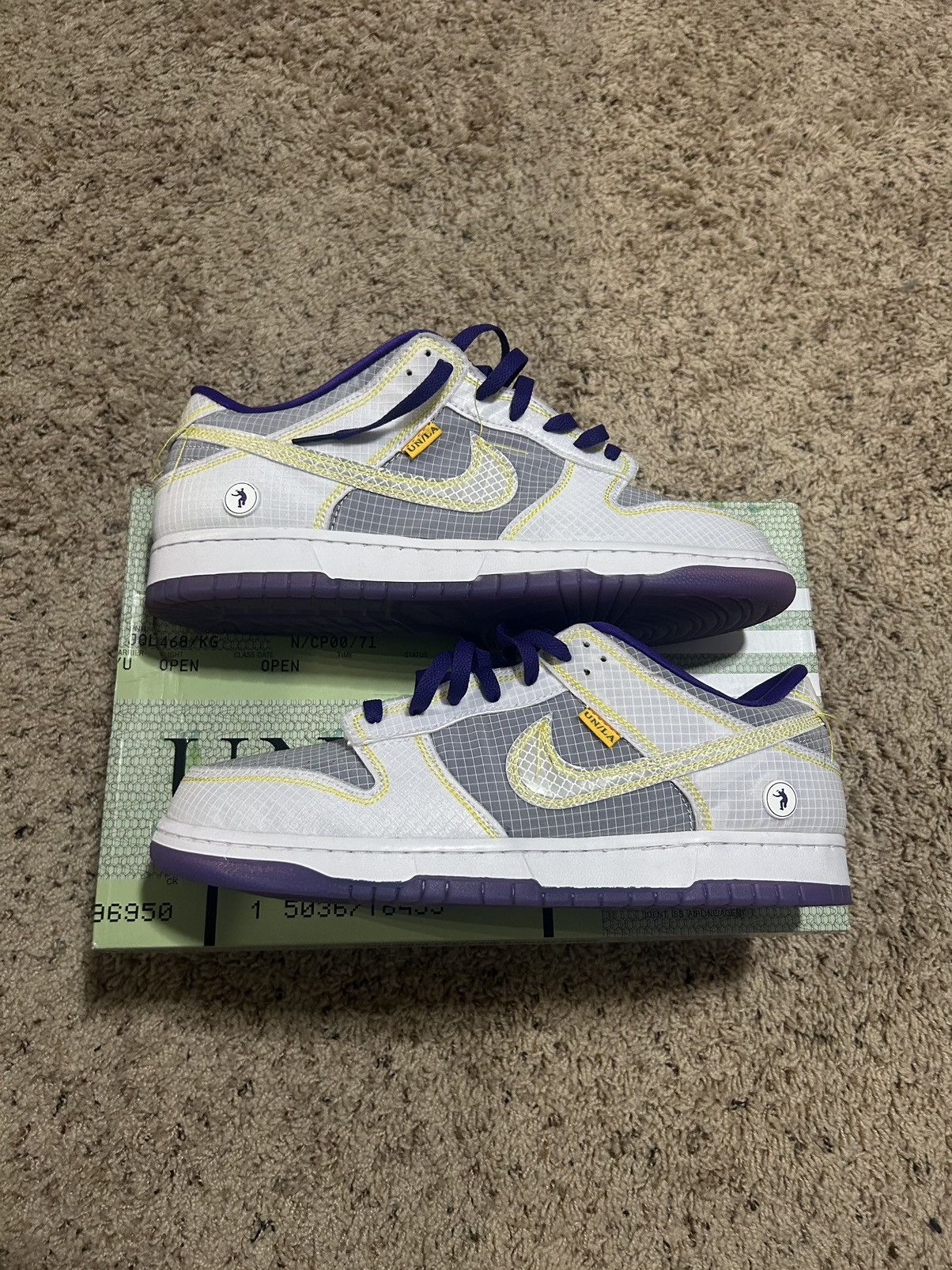 Nike × Union LA Union Passport Pack Nike Dunk Low Size US 13 / EU 46 - 2 Thumbnail