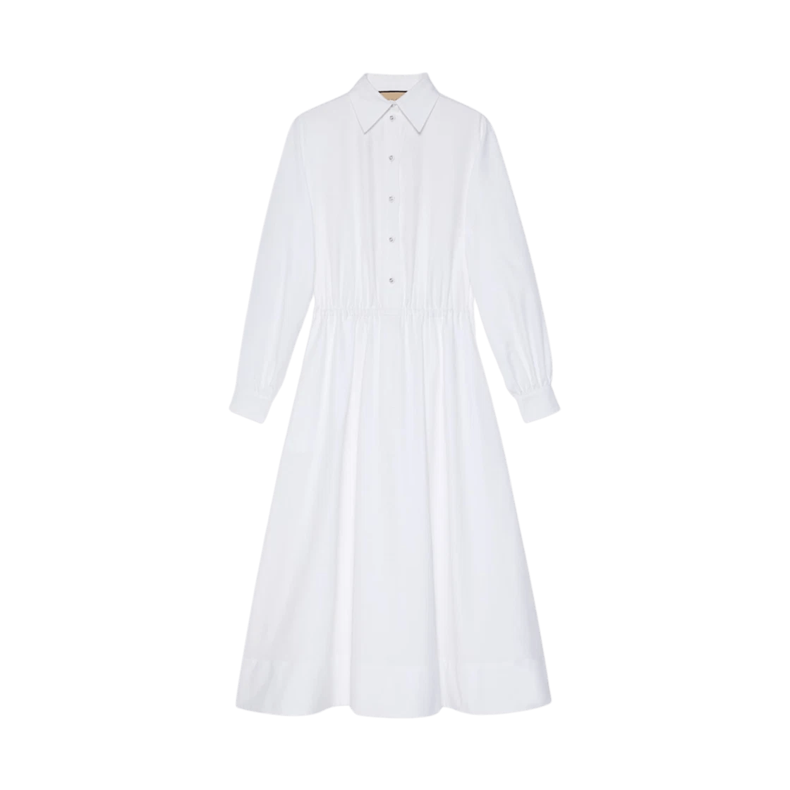 Gucci o1la5ras0526 Oxford Cotton Dress in White Size XS / US 0-2 / IT 36-38 - 1 Preview