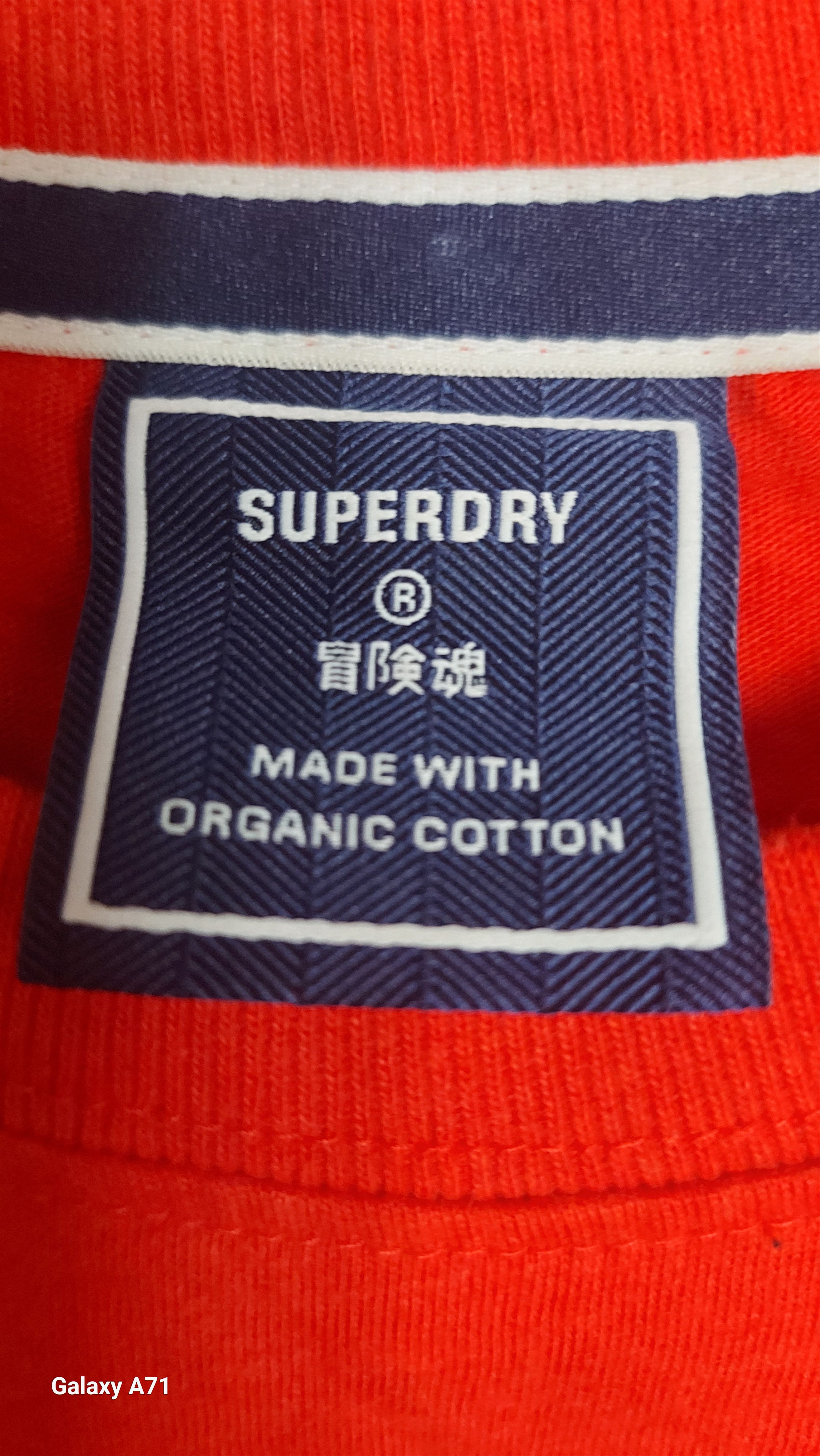 Superdry Red Superdry T-Shirt, 100% Organic Cotton. Size S Size US S / EU 44-46 / 1 - 3 Thumbnail