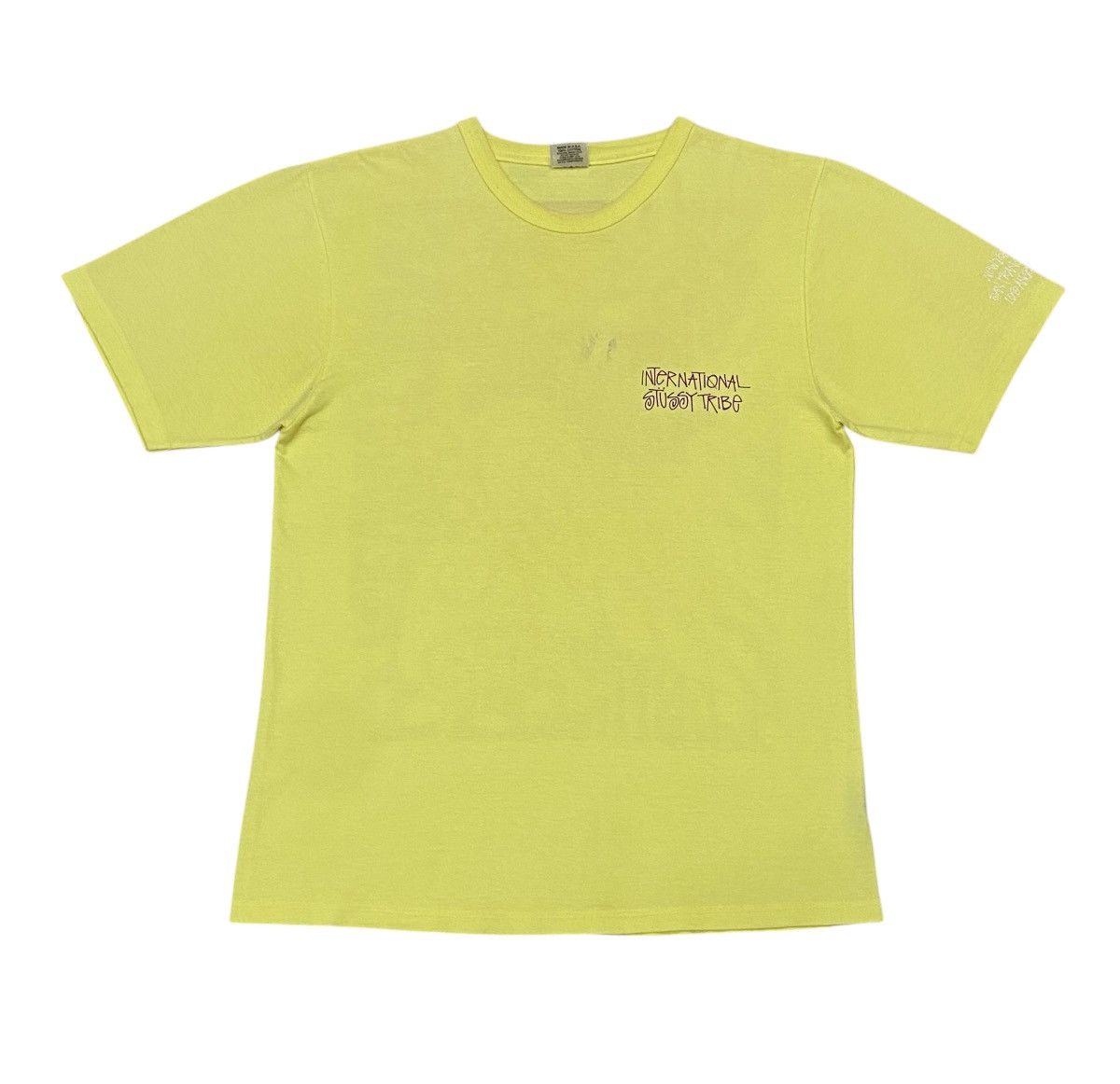 Stussy × Vintage Vintage 90s Stussy Skateboard ART Los Angeles Shirt Size US M / EU 48-50 / 2 - 2 Thumbnail