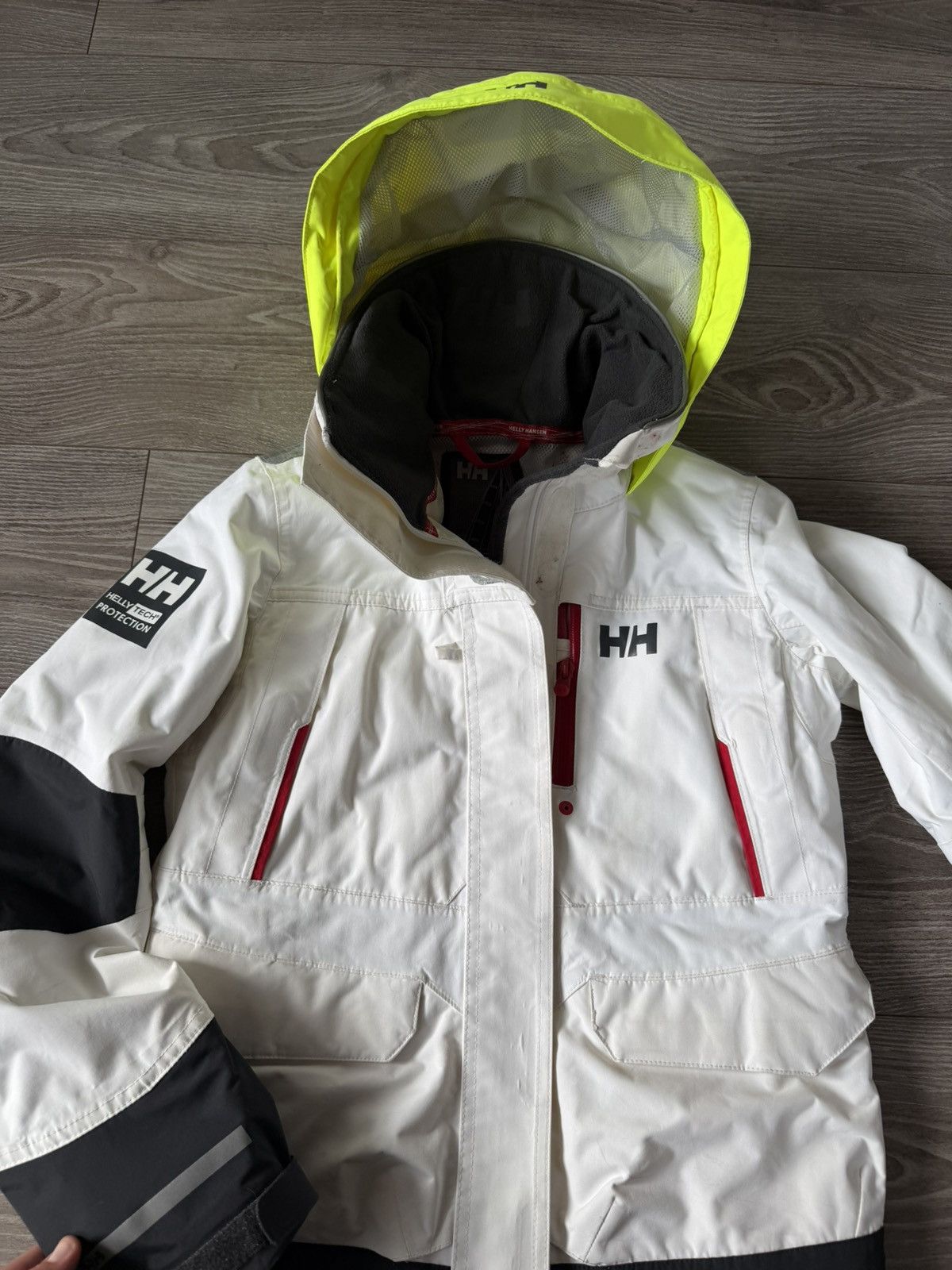Helly Hansen ‼️Pro Helly Hansen Waterproof Kill Cord ,Cuffs Tech Jacket‼️ Size US XS / EU 42 / 0 - 12 Thumbnail