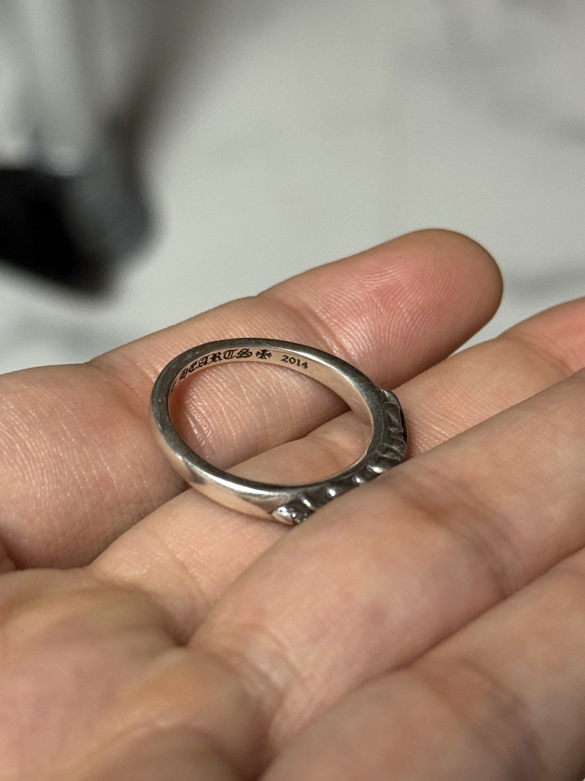 Chrome Hearts Chrome hearts factory set pave mini floral ring Size ONE SIZE - 12 Thumbnail