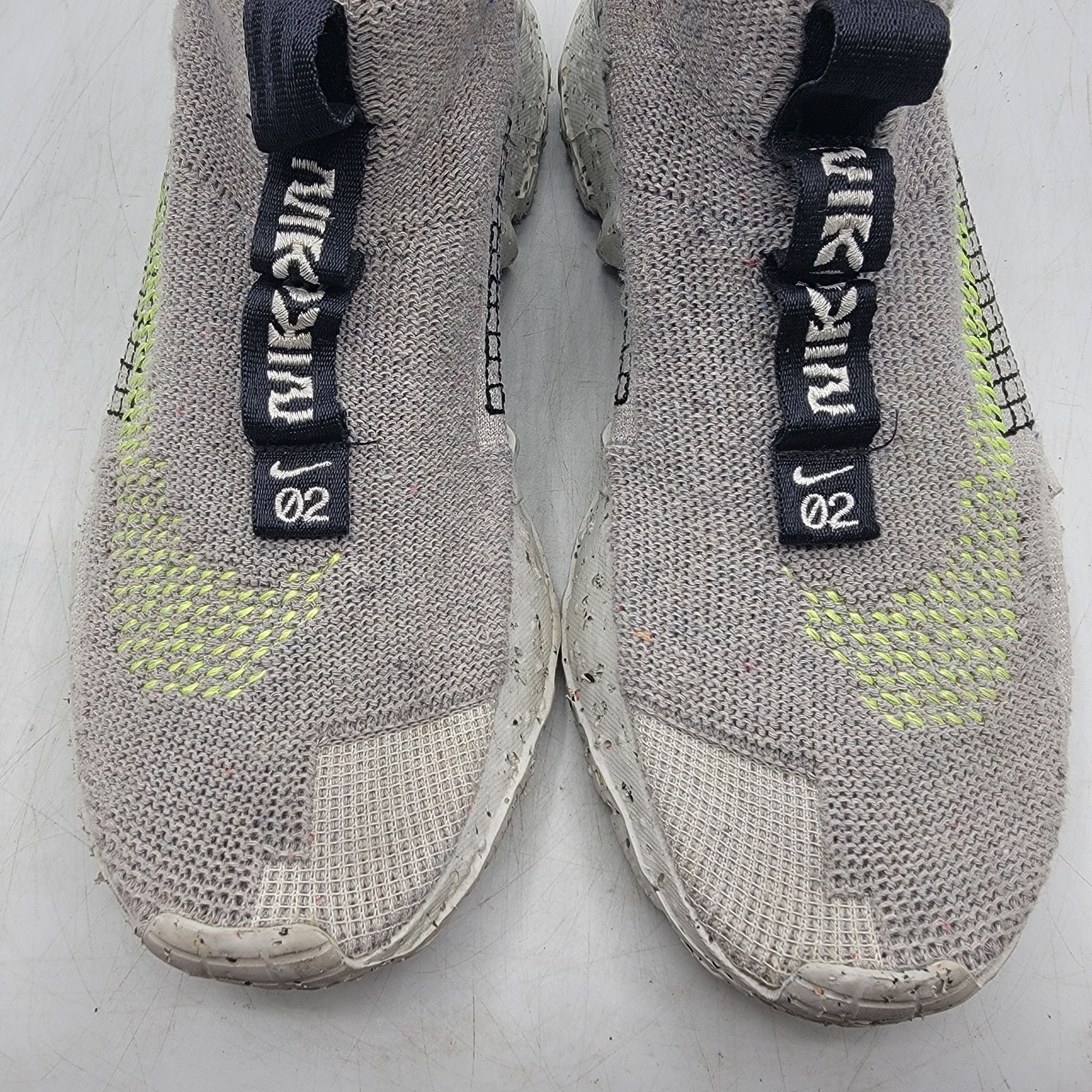 Nike Nike Space Hippie 02 Low Mens 10.5 Sneakers Shoes Gray Volt Size US 10.5 / EU 43-44 - 10 Thumbnail