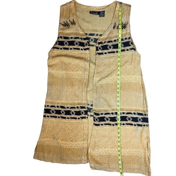 Gabrielle Vintage Gabrielle yellow black beaded tribal 2 pc set Size 30" / US 8 / IT 44 - 5 Thumbnail