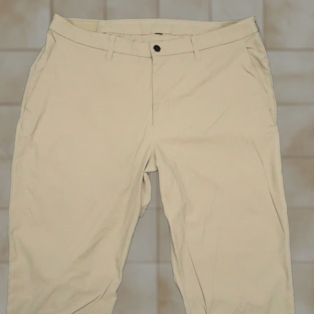 Lululemon Lululemon Pants Mens 38x31 Chino Straight Regular Beige Khaki Stretch Pockets Size US 38 / EU 54 - 1 Thumbnail