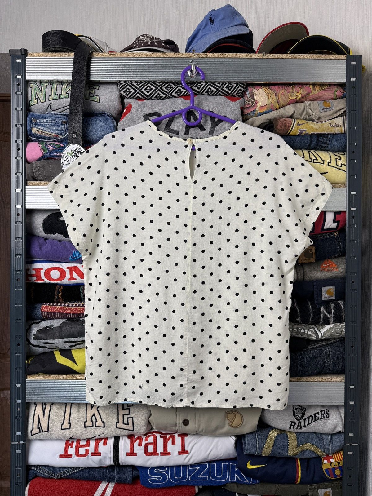 H&M × Paco Rabanne Paco Rabanne Vintage Blouse Detail Sz 44 Size L / US 10 / IT 46 - 2 Thumbnail