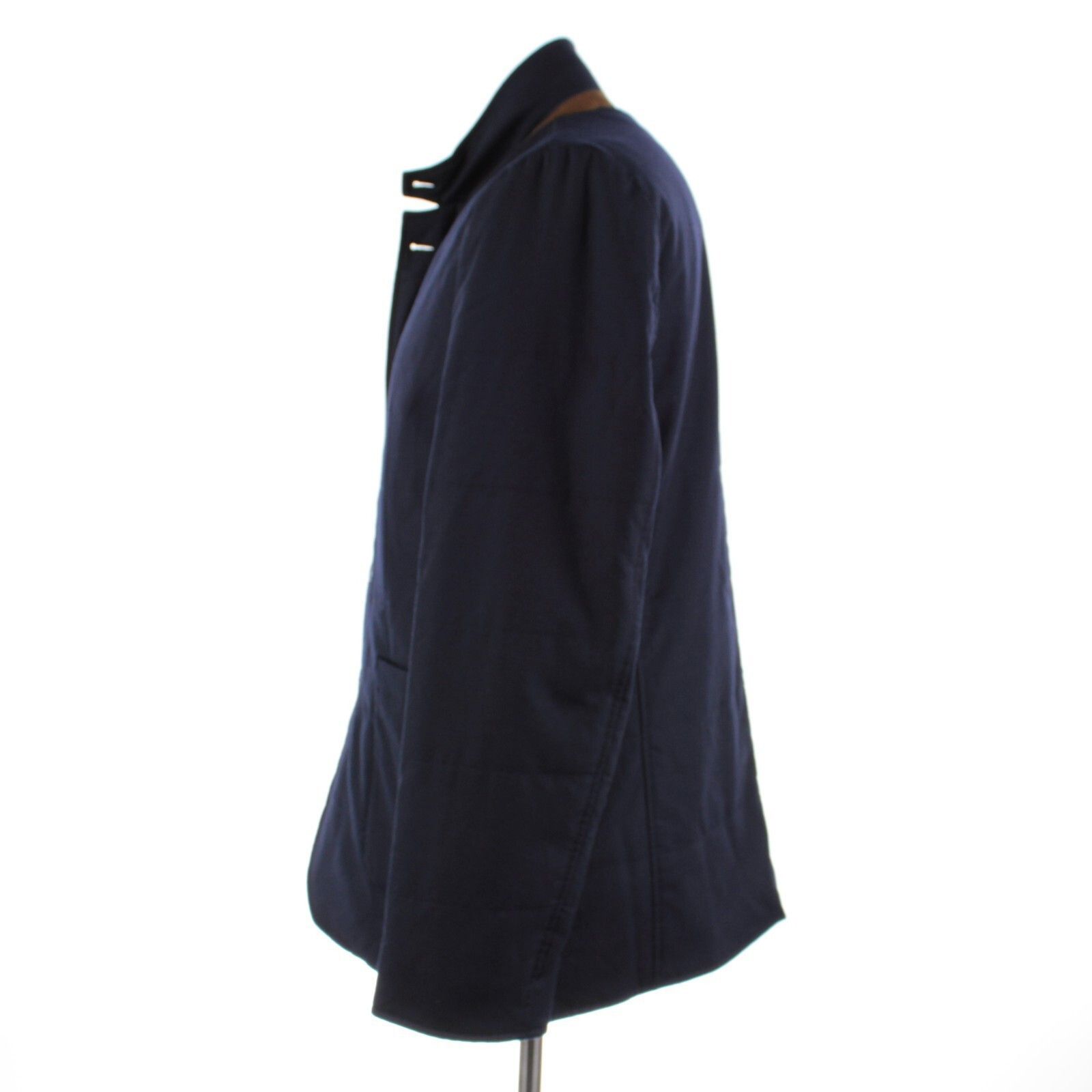 Zanella Zanella Coat Size L US In Blue Wool Size US L / EU 52-54 / 3 - 4 Thumbnail
