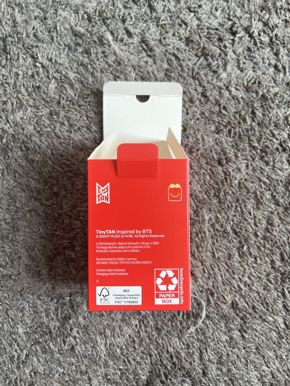 Hypebeast 2025 McDonald’s TinyTAN V Figure Size ONE SIZE - 10 Thumbnail