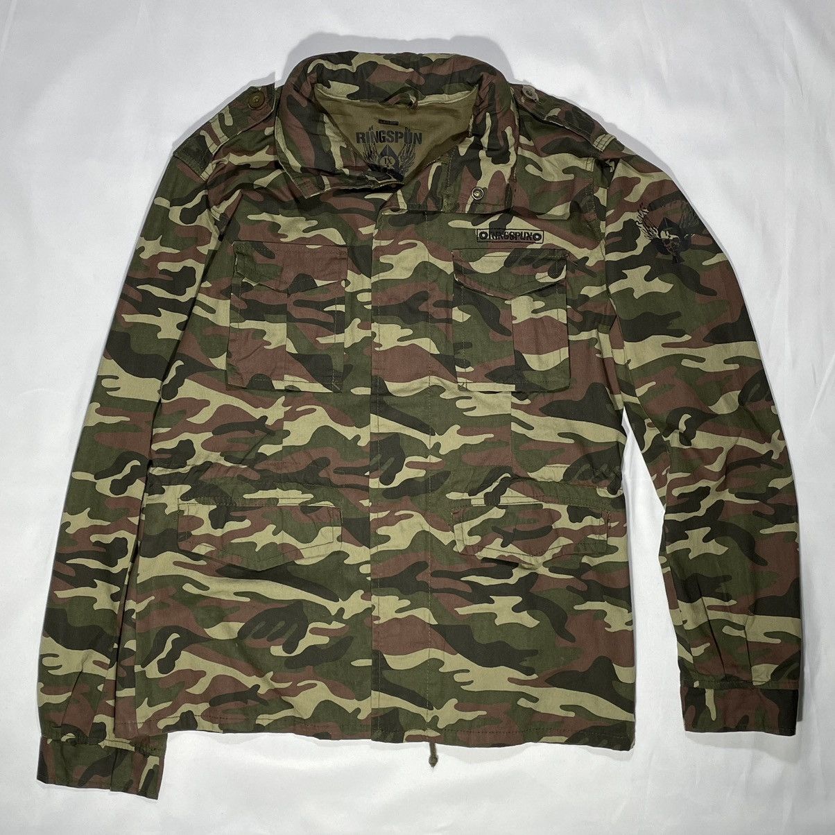 Ringspun Ringspun military fashion japan camo jacket special edition Size US L / EU 52-54 / 3 - 1 Thumbnail