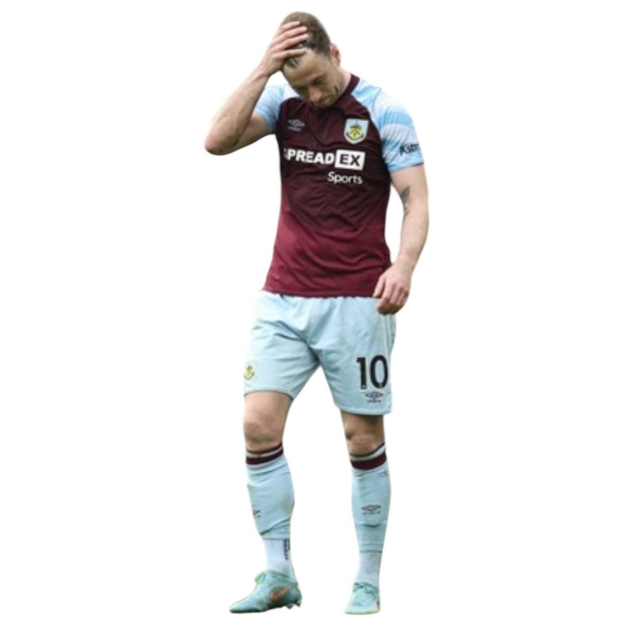 Umbro 2021/22 BURNLEY FC HOME SOCCER JERSEY FOOTBALL SHIRT SIZE S Size US S / EU 44-46 / 1 - 1 Thumbnail