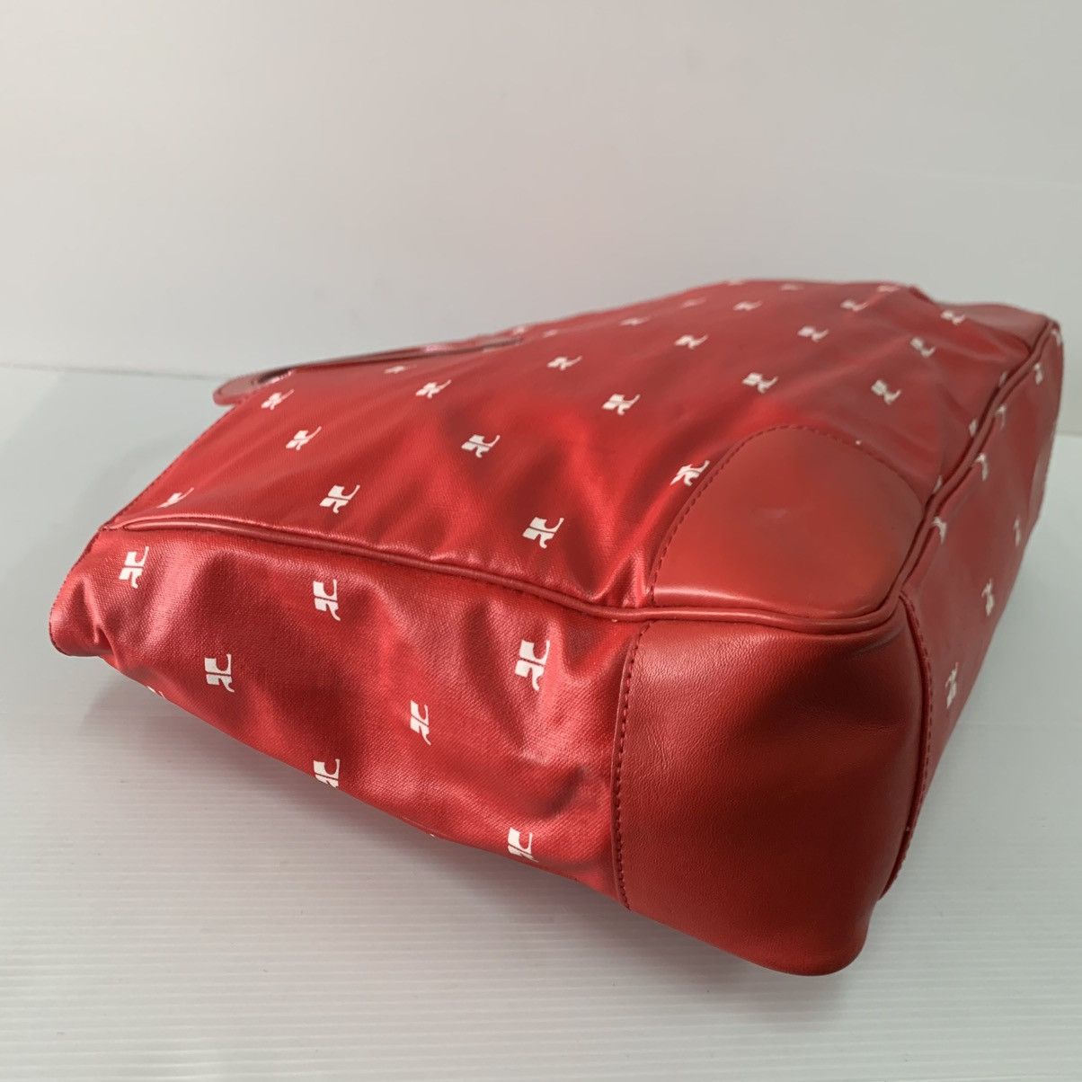Courreges Courreges Red Handbag Size ONE SIZE - 3 Thumbnail