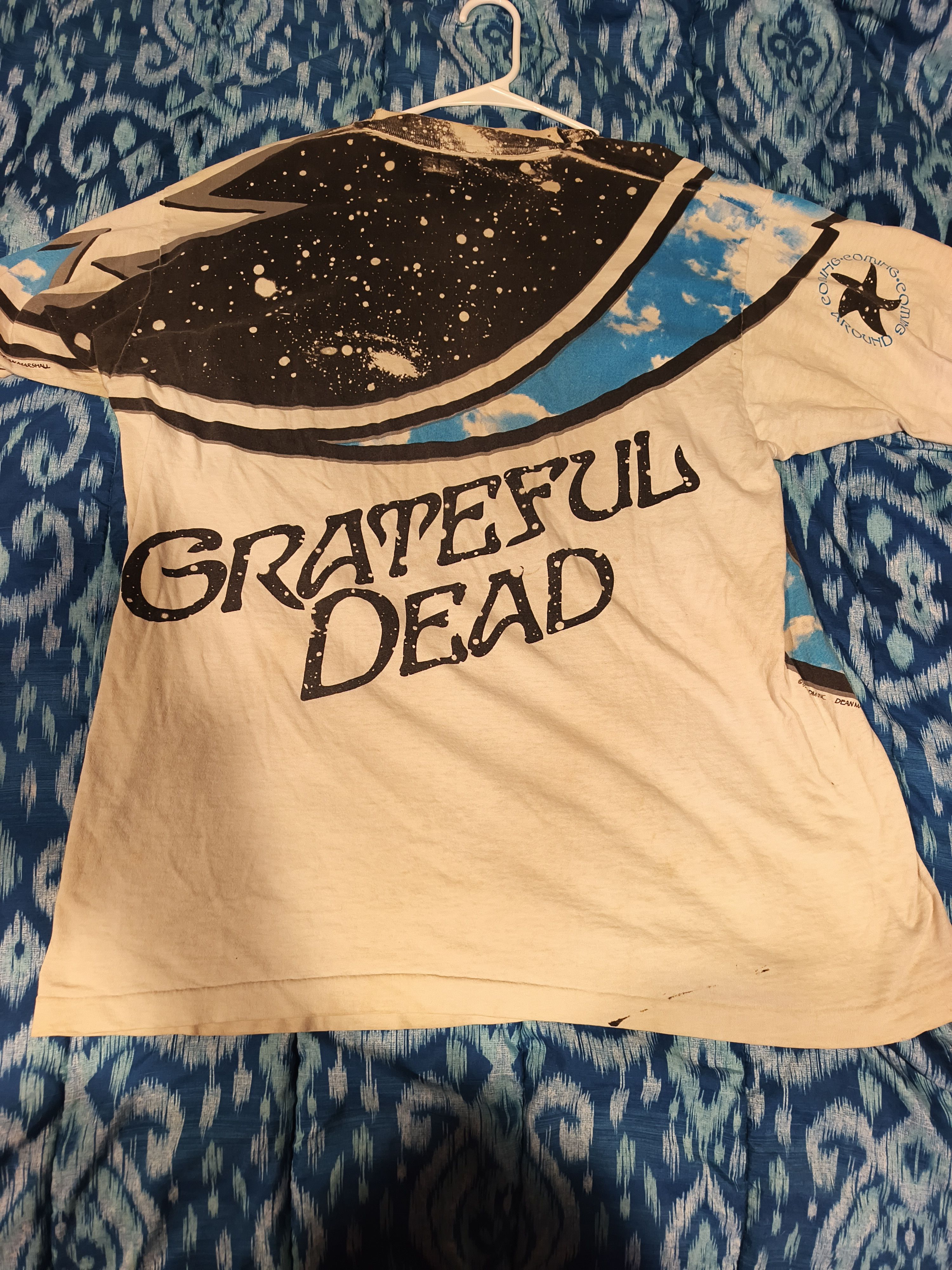 Liquid Blue Grateful Dead steal your face vintage liquid blue tee Size US XL / EU 56 / 4 - 2 Thumbnail