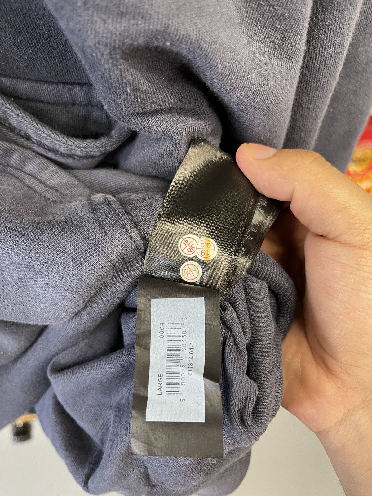 Gap × Kanye West Yeezy Gap Navy Hoodie Size US L / EU 52-54 / 3 - 4 Thumbnail