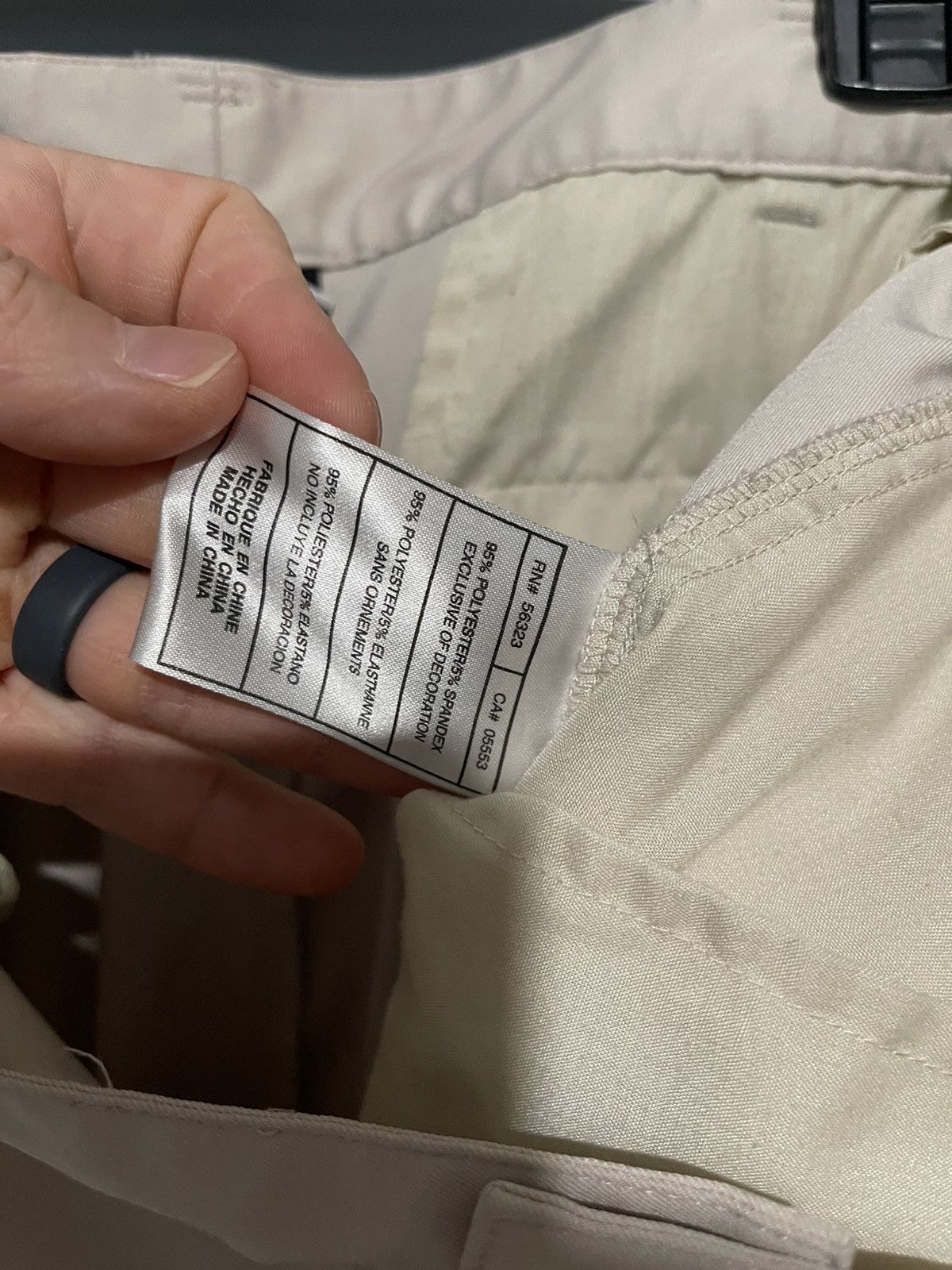 Nike Nike Golf Men's FitDry Pants 36x32 Khaki Beige Flat Front Size US 36 / EU 52 - 8 Thumbnail