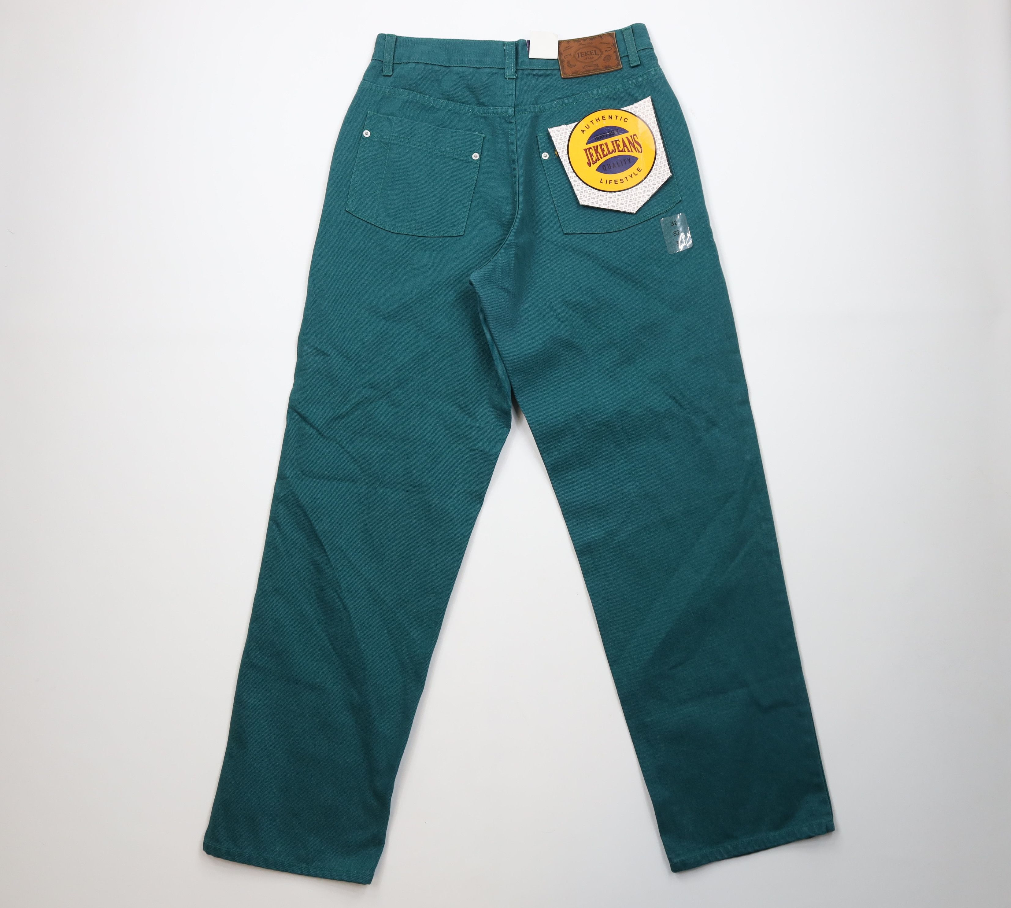 Vintage Deadstock Vintage 90s Streetwear Skateboard Denim Jeans Size US 32 / EU 48 - 9 Thumbnail