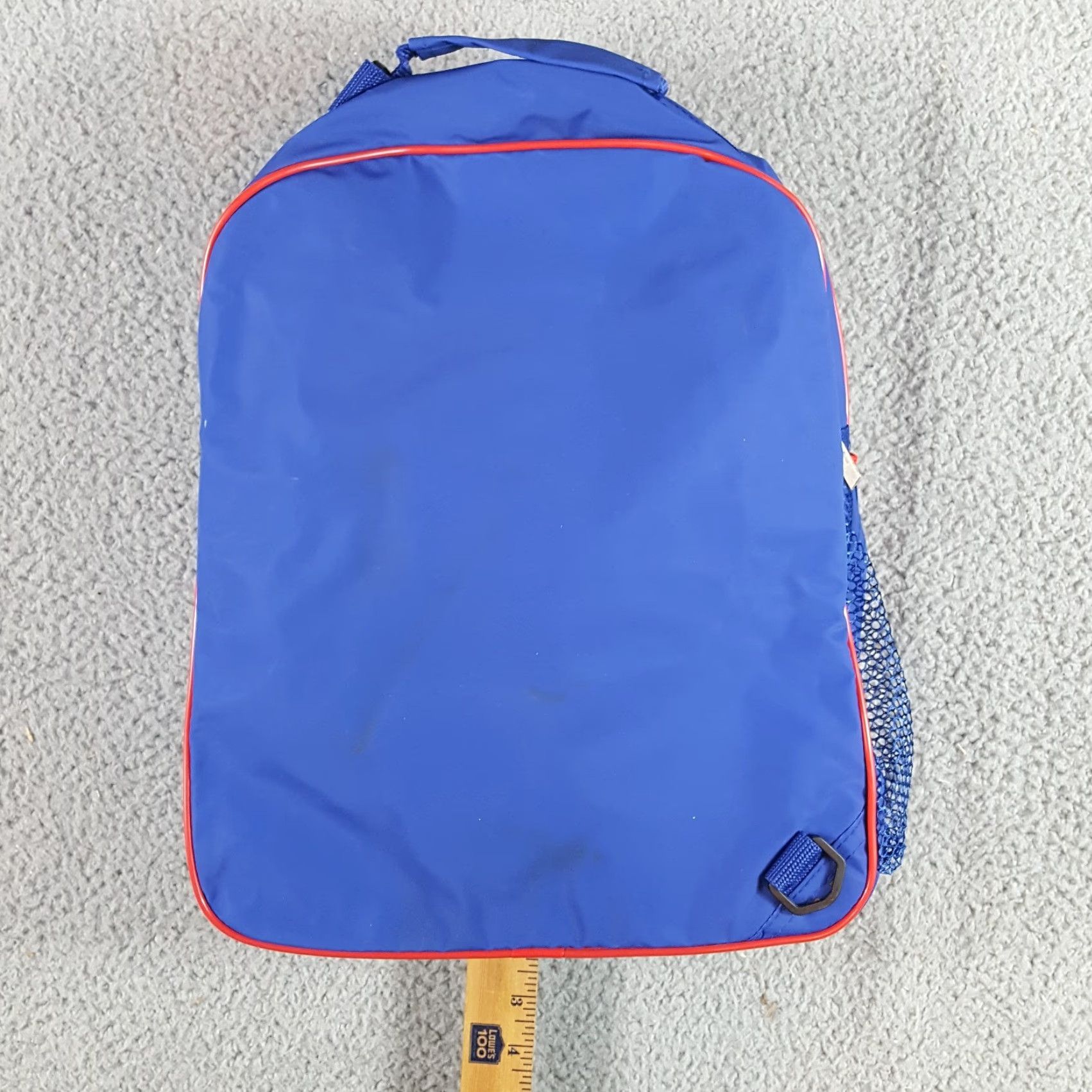 Vintage VINTAGE Trafalgar Backpack Unisex Small Travel Bag 80s Rainbow Blue Nylon Backpack Mens Womens 80s Theme Size ONE SIZE - 4 Thumbnail