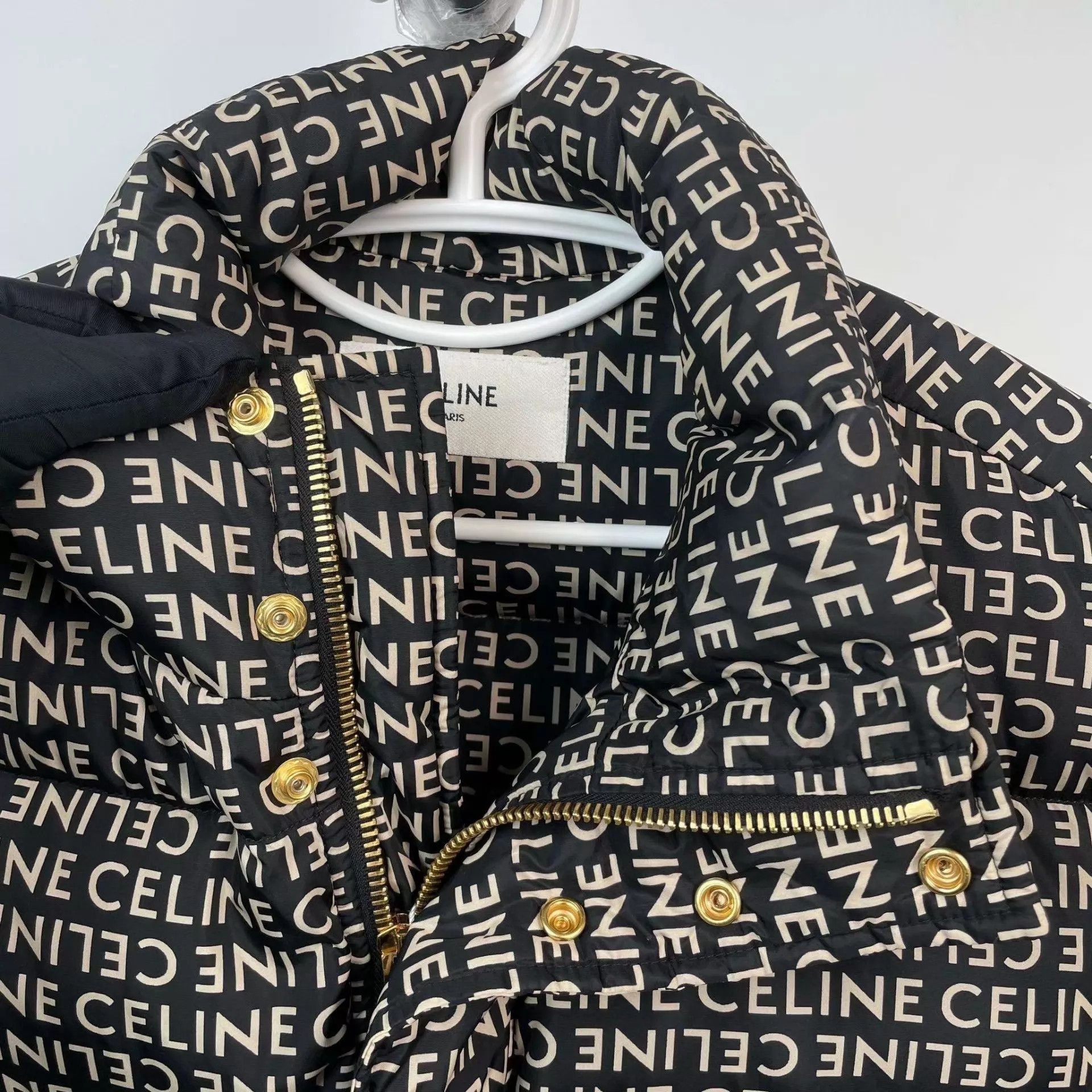 Celine Celine logo print vest black Size XS / US 0-2 / IT 36-38 - 4 Thumbnail