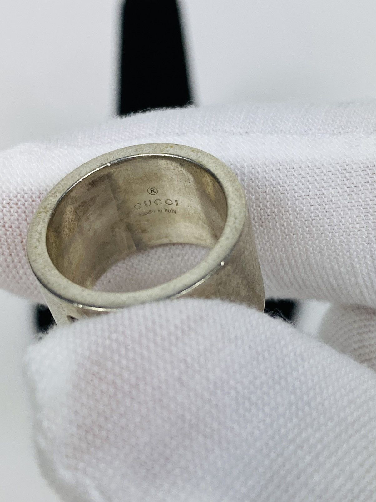 Gucci Gucci .925 Silver G Ring size IT 8 Size ONE SIZE - 5 Thumbnail