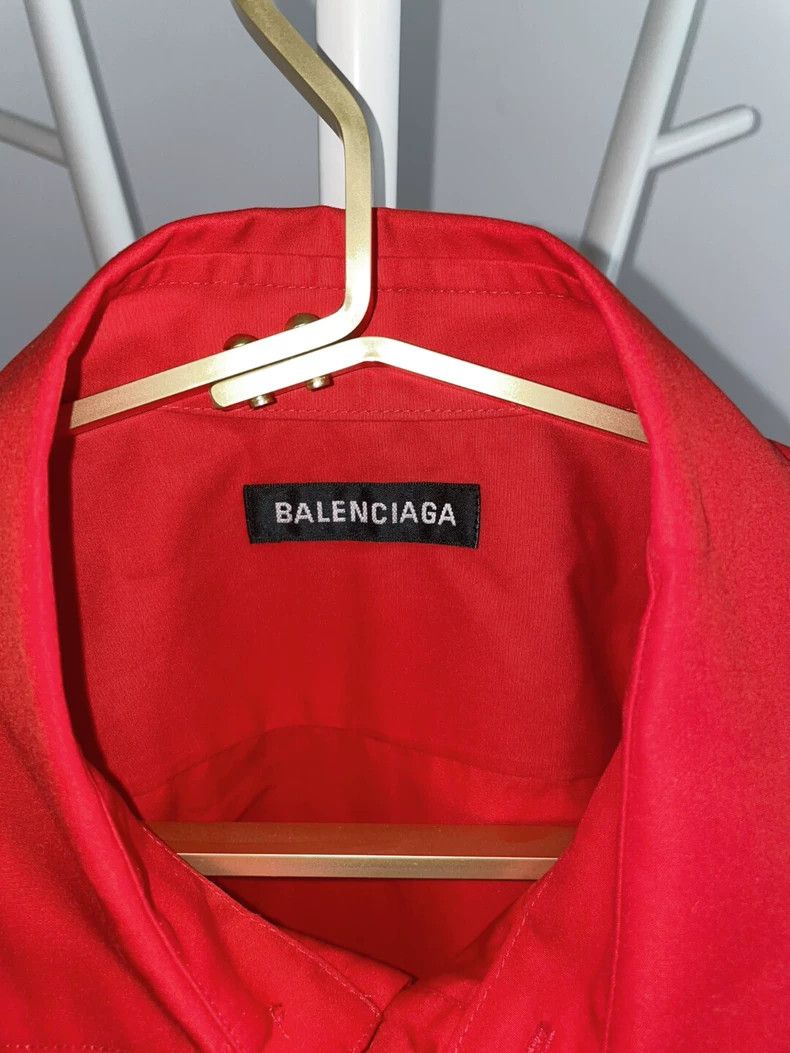 Balenciaga Balenciaga size 37 Red shirt Size US XS / EU 42 / 0 - 3 Thumbnail
